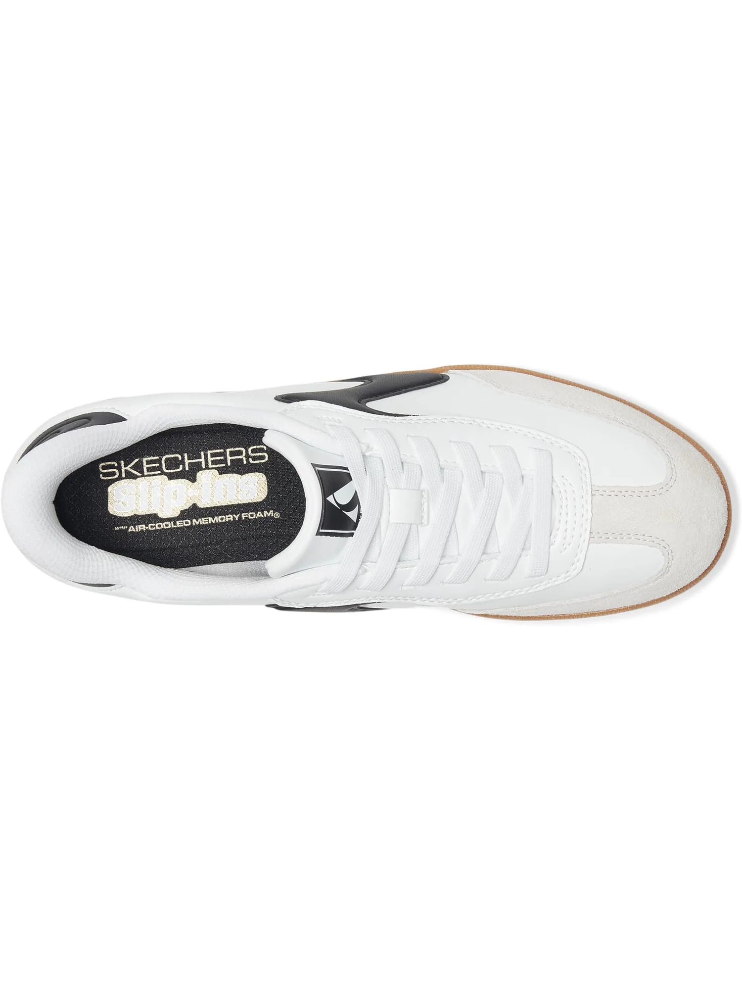 Кроссовки SKECHERS Hotshot-Perfect Choice Hands-Free Slip-Ins — изображение 2 из 7, белый/черный