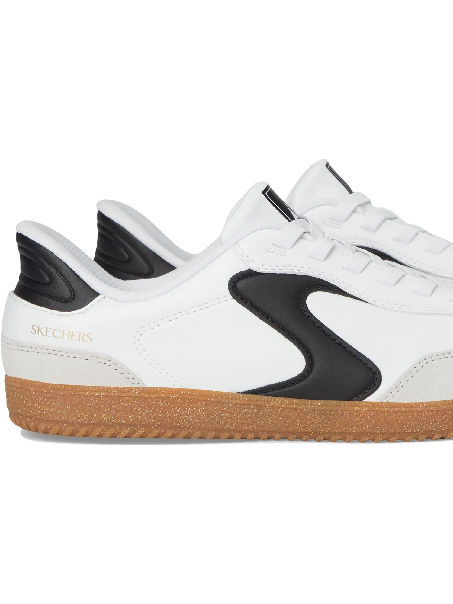 Кроссовки SKECHERS Hotshot-Perfect Choice Hands-Free Slip-Ins — изображение 6 из 7, белый/черный