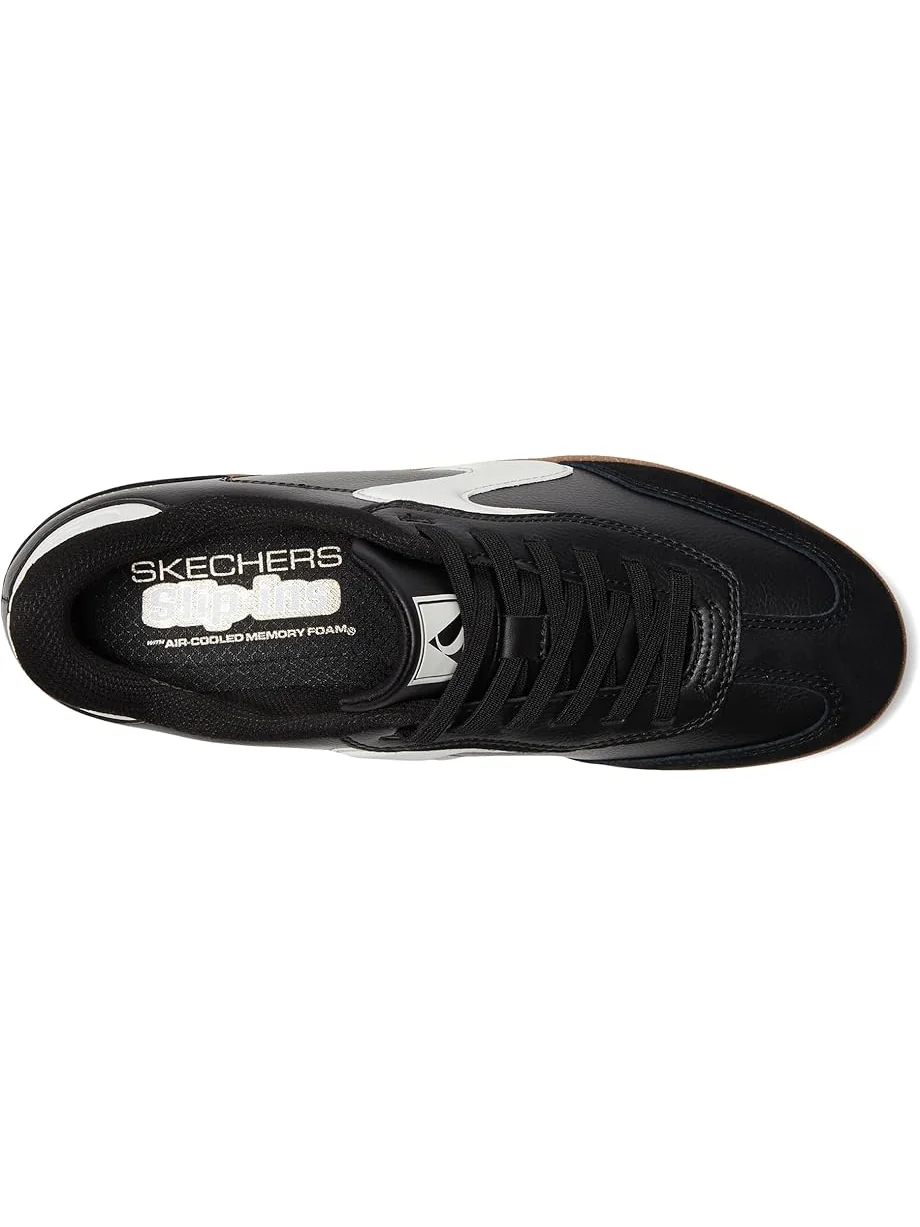 Женские кроссовки SKECHERS Hotshot-Perfect Choice Hands-Free Slip-Ins — изображение 2 из 7, черный/белый