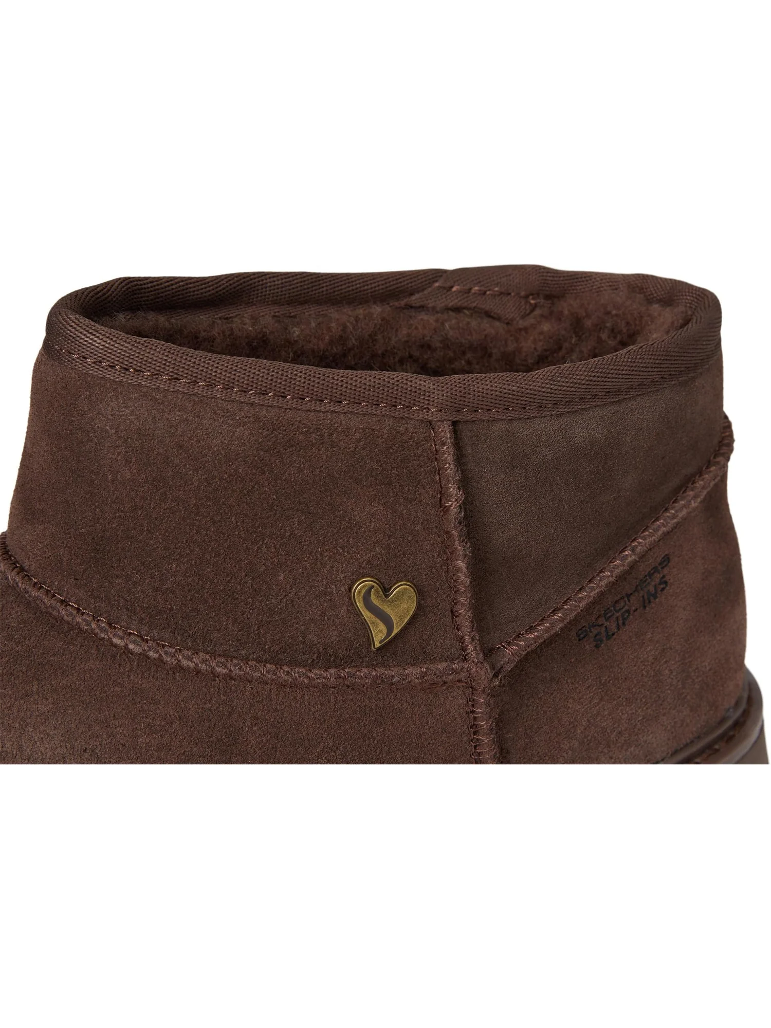 Кроссовки SKECHERS Women's Keepsakes Cozy - Cozy Mini Hands Free Slip-ins — изображение 6 из 7, шоколад