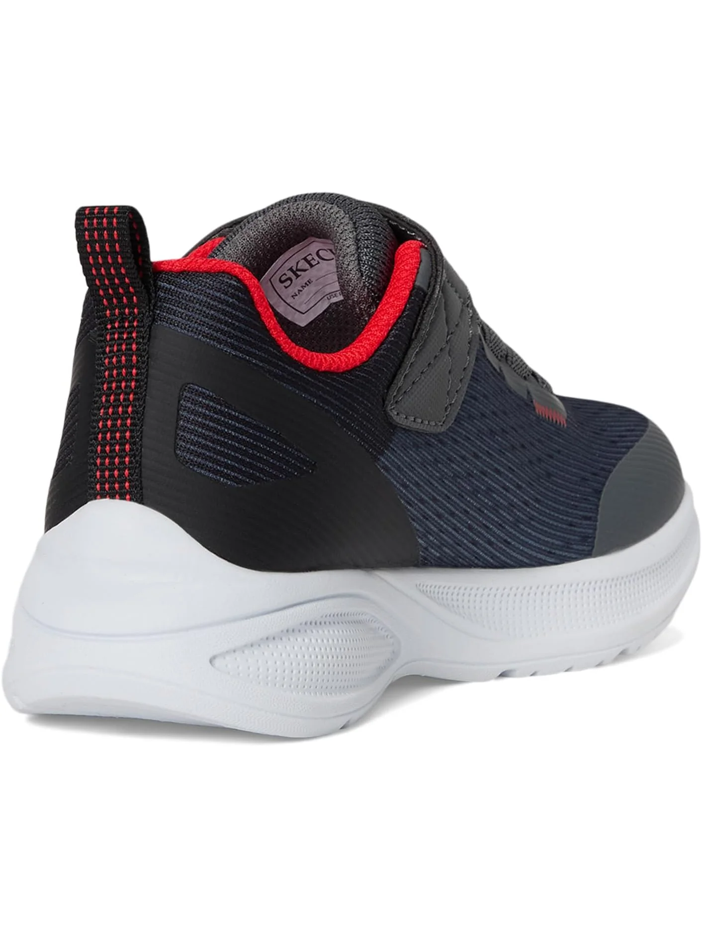 Кроссовки SKECHERS KIDS Microspec Max Advance-squad-p 404105L — изображение 5 из 7, темно-серый/черный