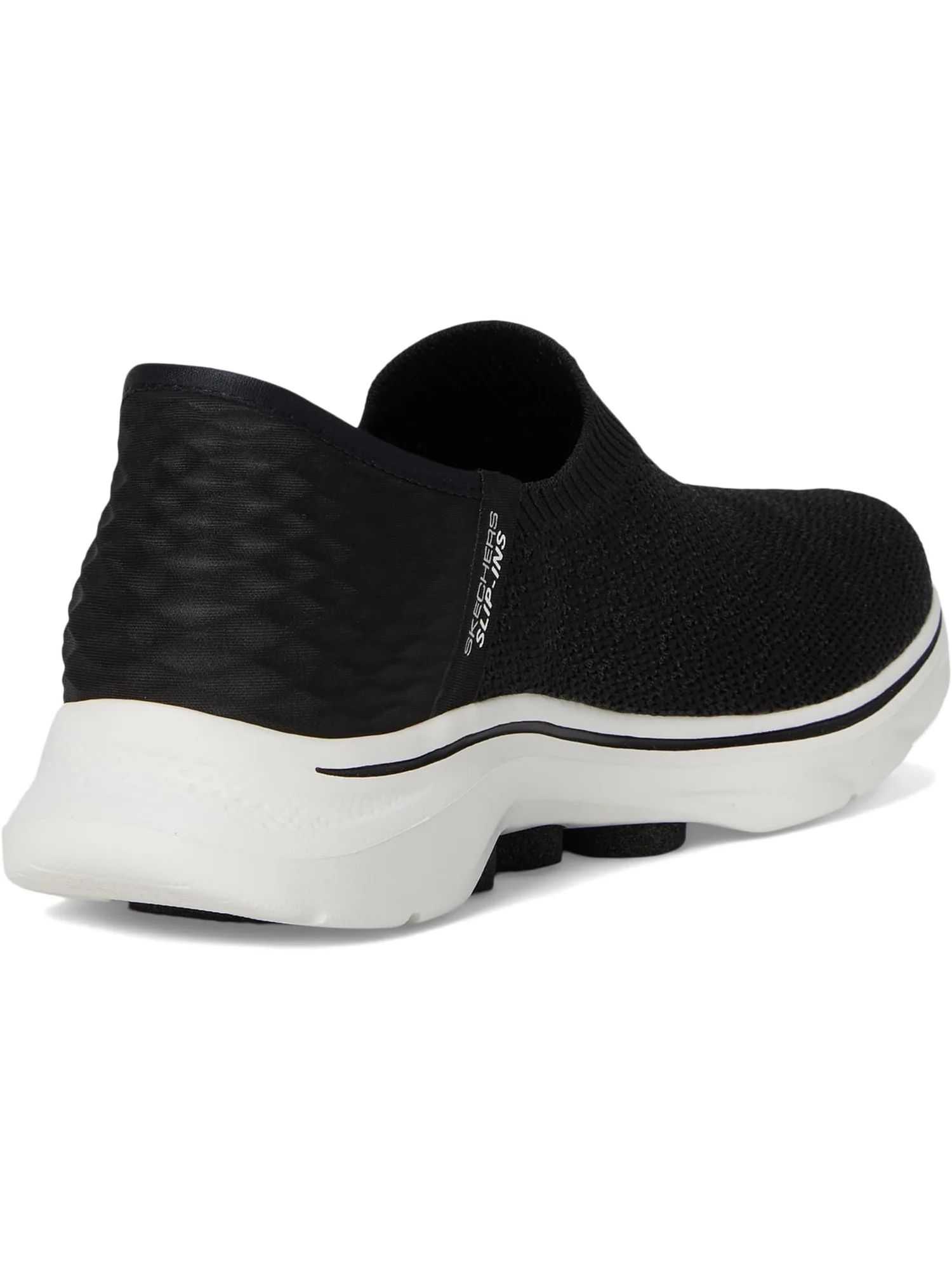 Кроссовки SKECHERS Performance Go Walk 7 Springtime Hands Free Slip-Ins — изображение 5 из 7, черный/белый