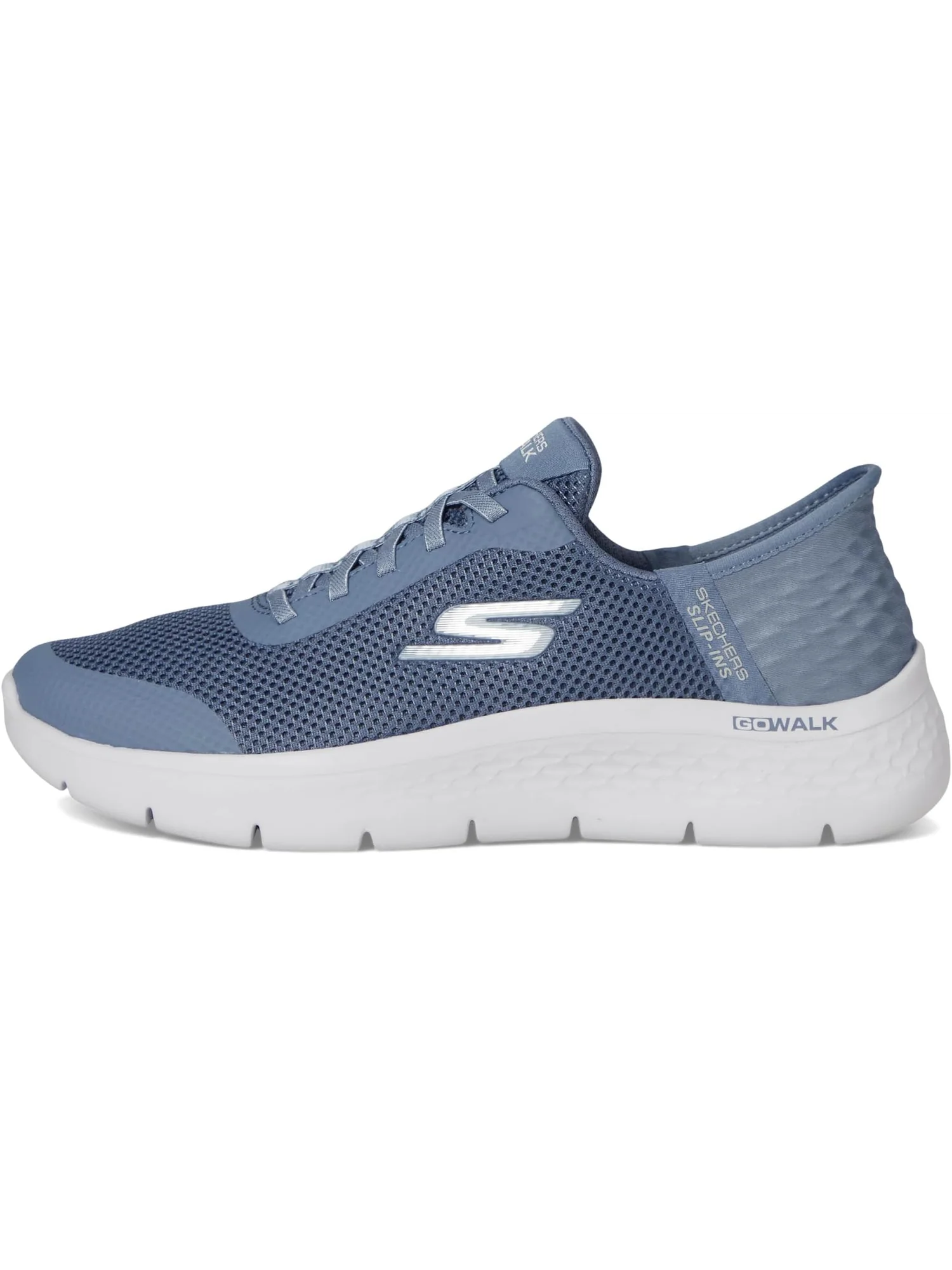 Кроссовки SKECHERS Performance Women's Go Walk Flex Hands Free Slip-Ins - Grand Entry — изображение 4 из 7, синий
