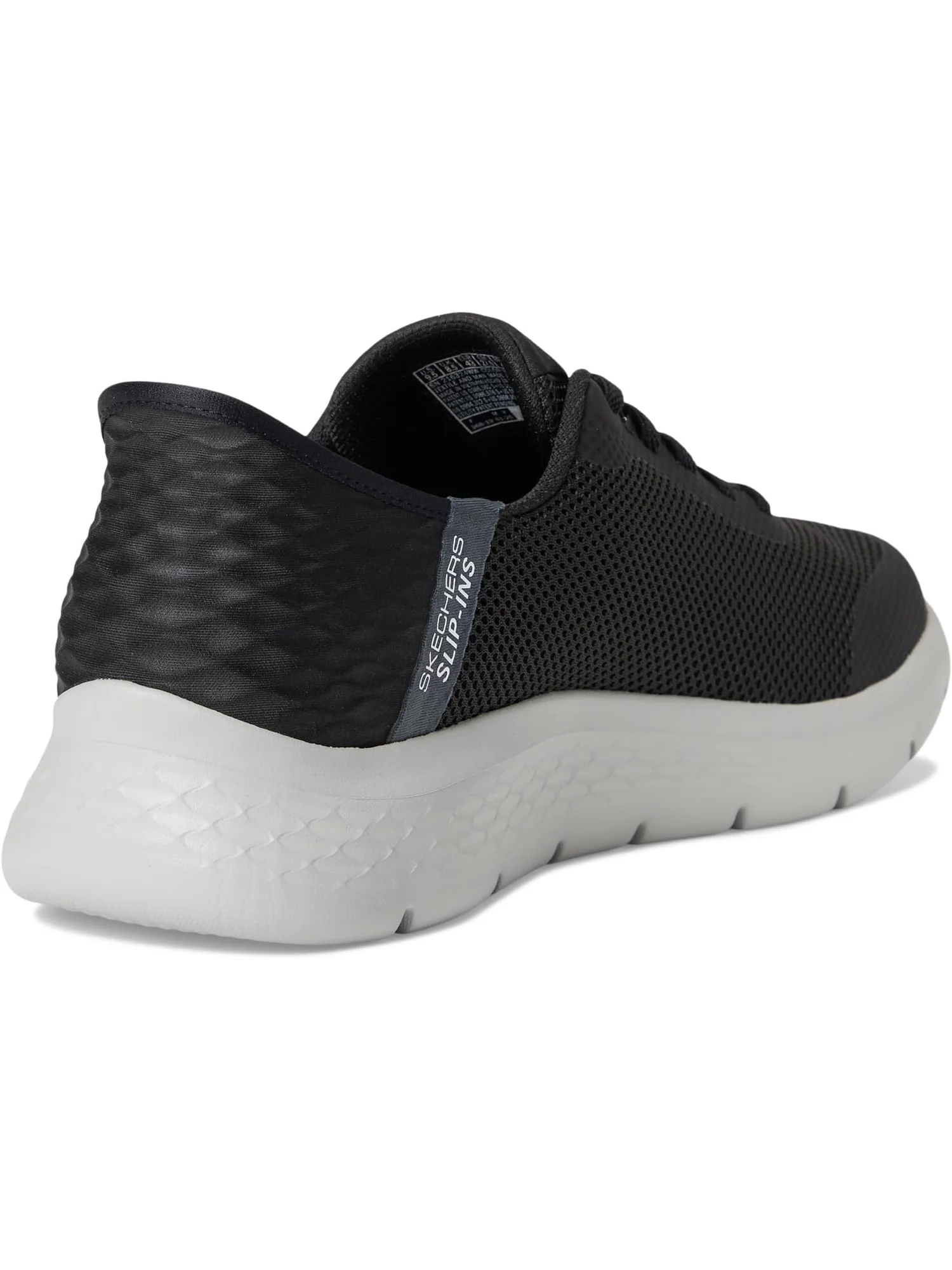 Кроссовки SKECHERS Performance Go Walk Flex - Hands Up Hands Free Slip-Ins — изображение 5 из 7, черный/серый