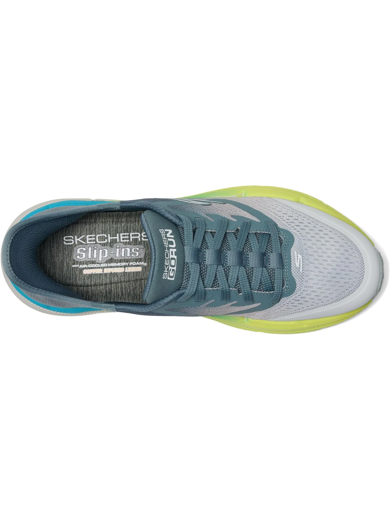 Кроссовки SKECHERS Skechers Hands Free Slip-ins Max Cushion Premier 2.0 — изображение 2 из 7, серый/мульти