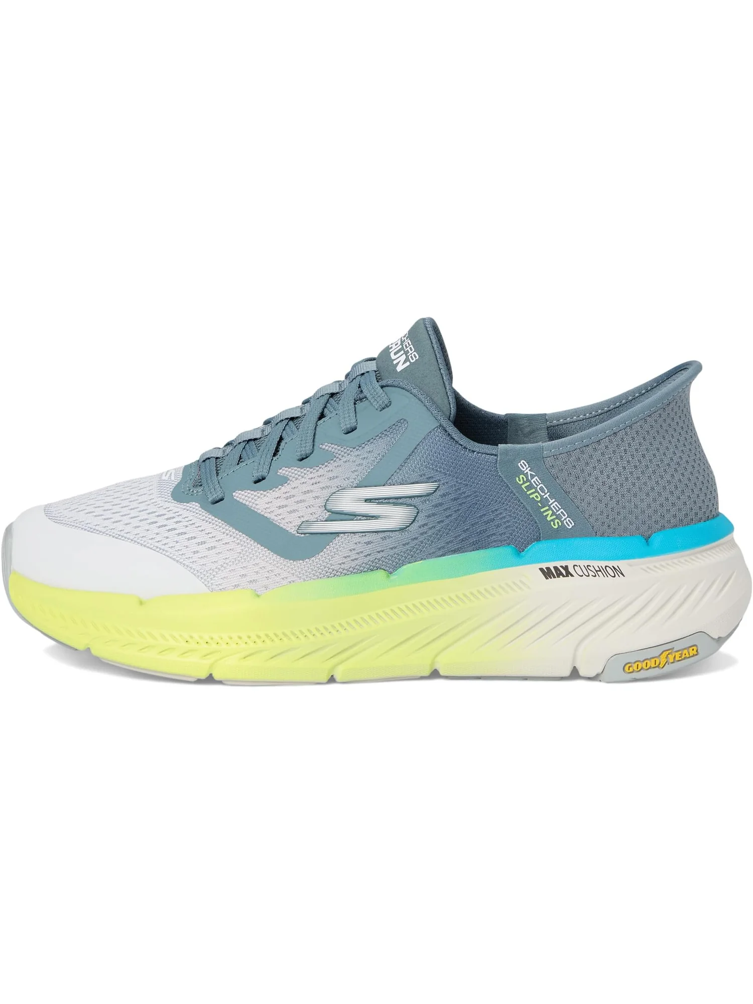 Кроссовки SKECHERS Skechers Hands Free Slip-ins Max Cushion Premier 2.0 — изображение 4 из 7, серый/мульти