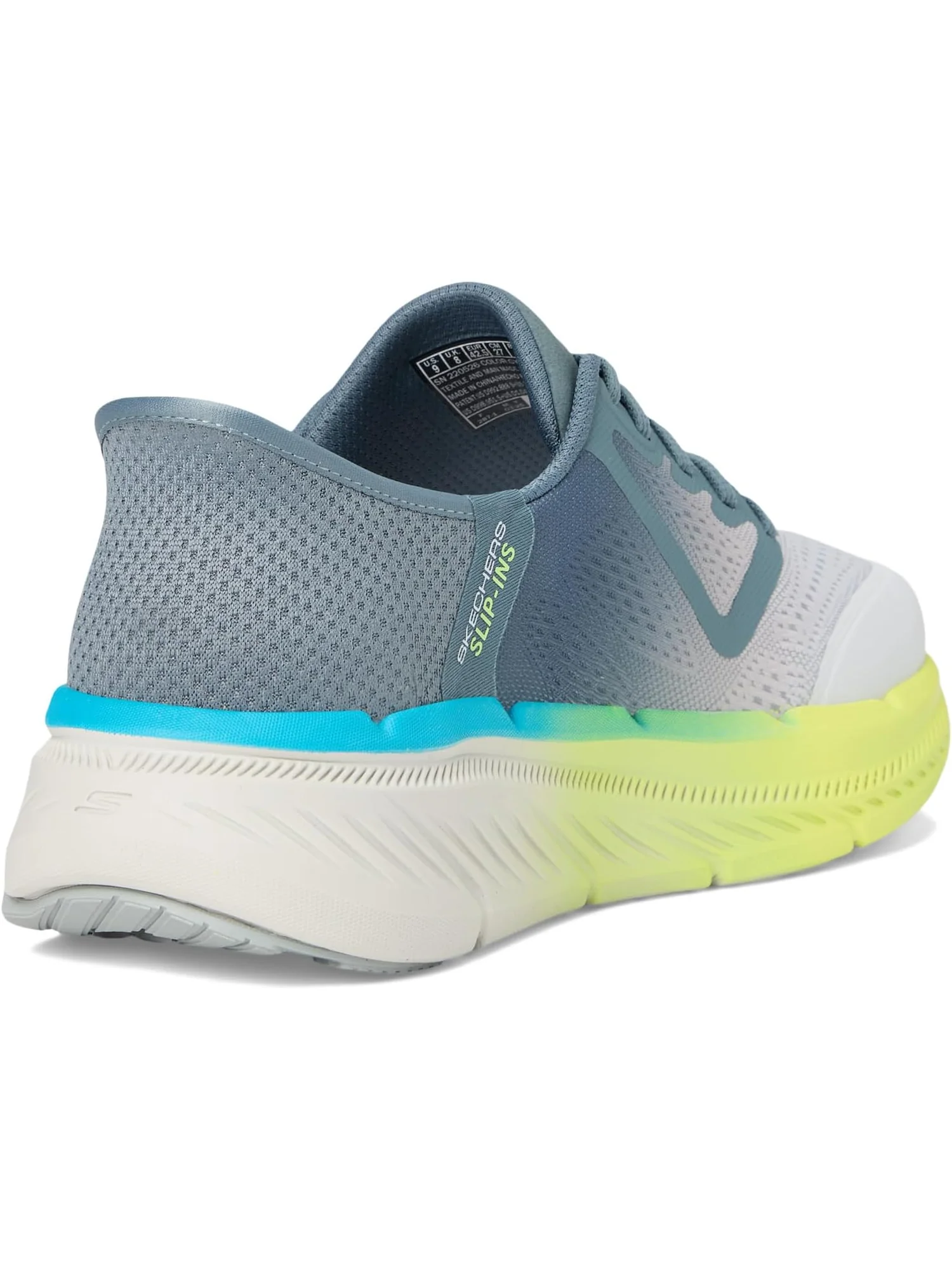 Кроссовки SKECHERS Skechers Hands Free Slip-ins Max Cushion Premier 2.0 — изображение 5 из 7, серый/мульти