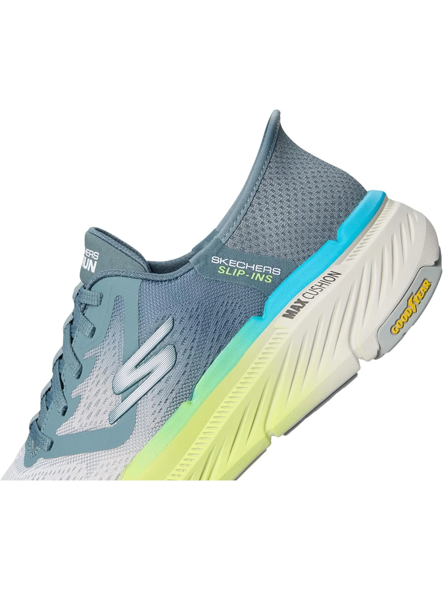 Кроссовки SKECHERS Skechers Hands Free Slip-ins Max Cushion Premier 2.0 — изображение 6 из 7, серый/мульти