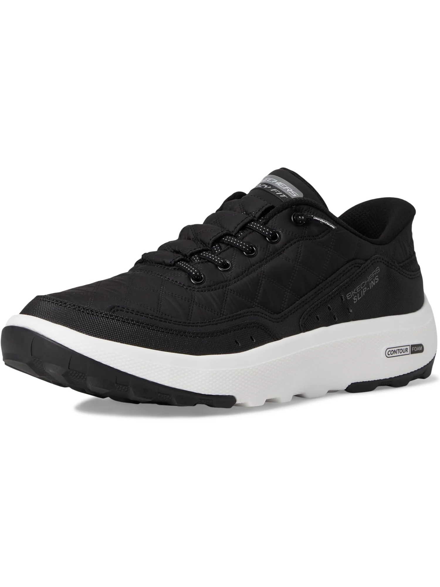 Кроссовки SKECHERS Urban Explore Cozy Fit Hands Free Slip-in — изображение 7 из 7, черный/белый