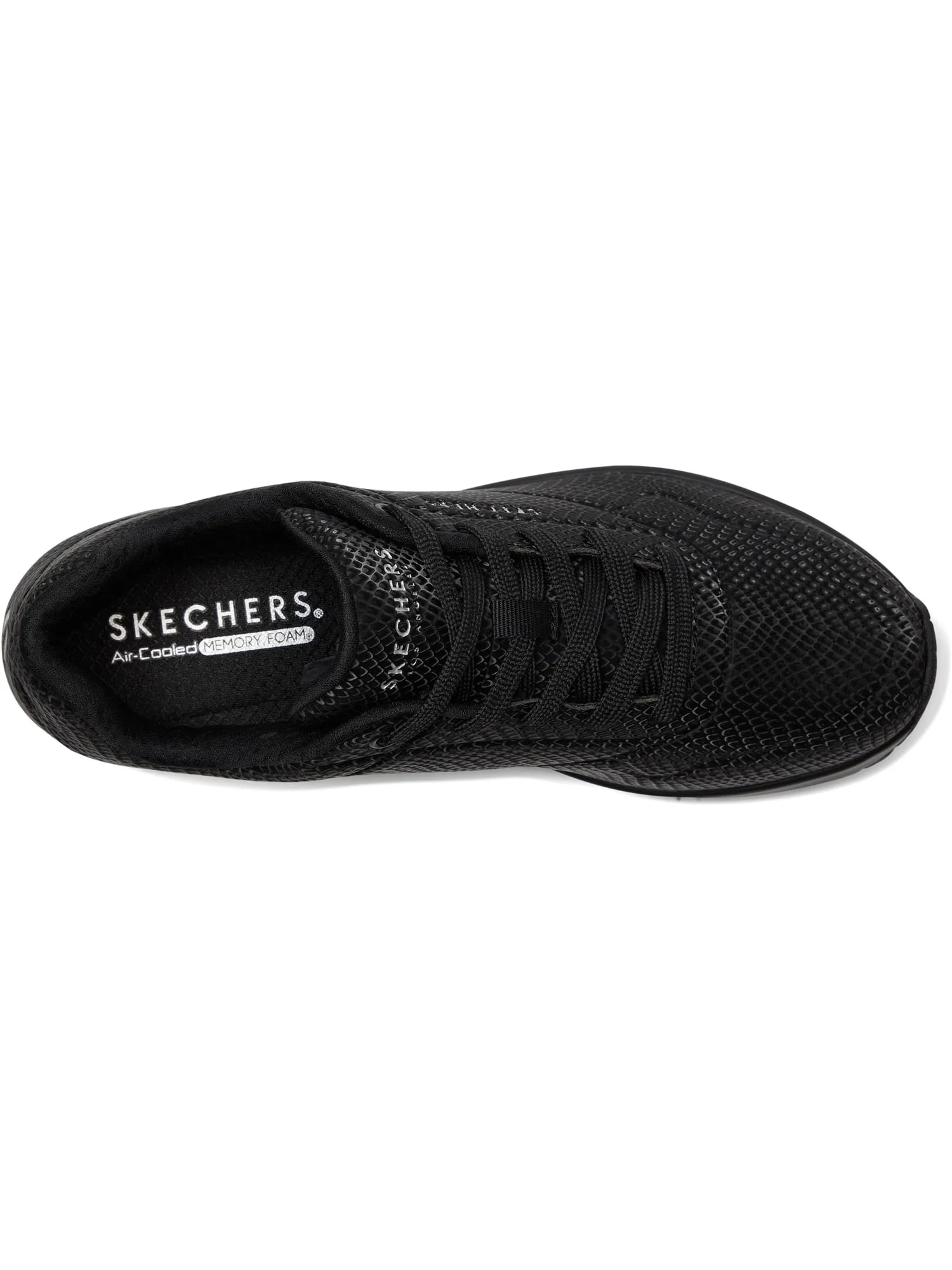 Кроссовки SKECHERS Uno Shiny Scale — изображение 2 из 7, черный