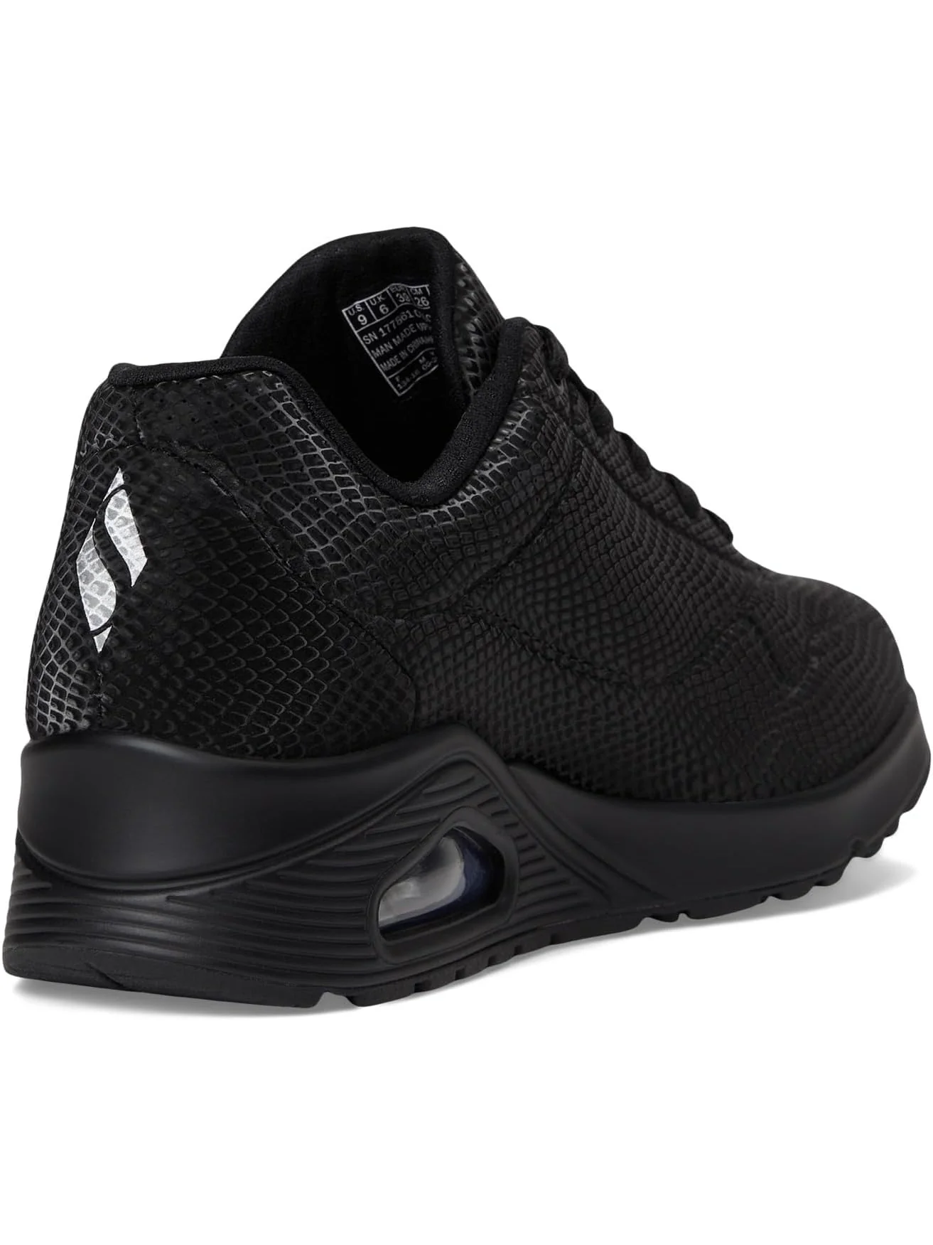 Кроссовки SKECHERS Uno Shiny Scale — изображение 5 из 7, черный