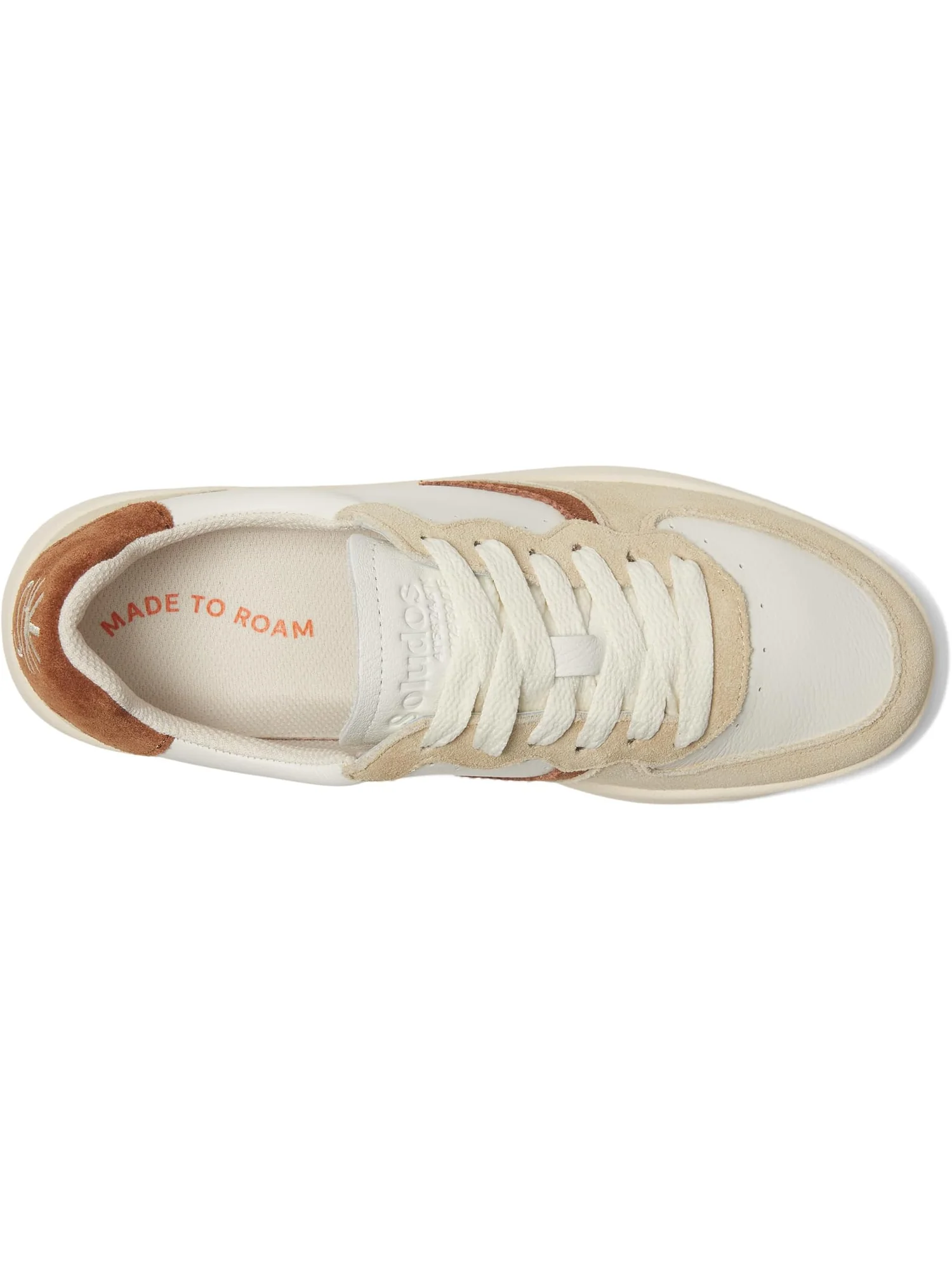 Кроссовки Soludos Roma Sneaker — изображение 2 из 7, грибной