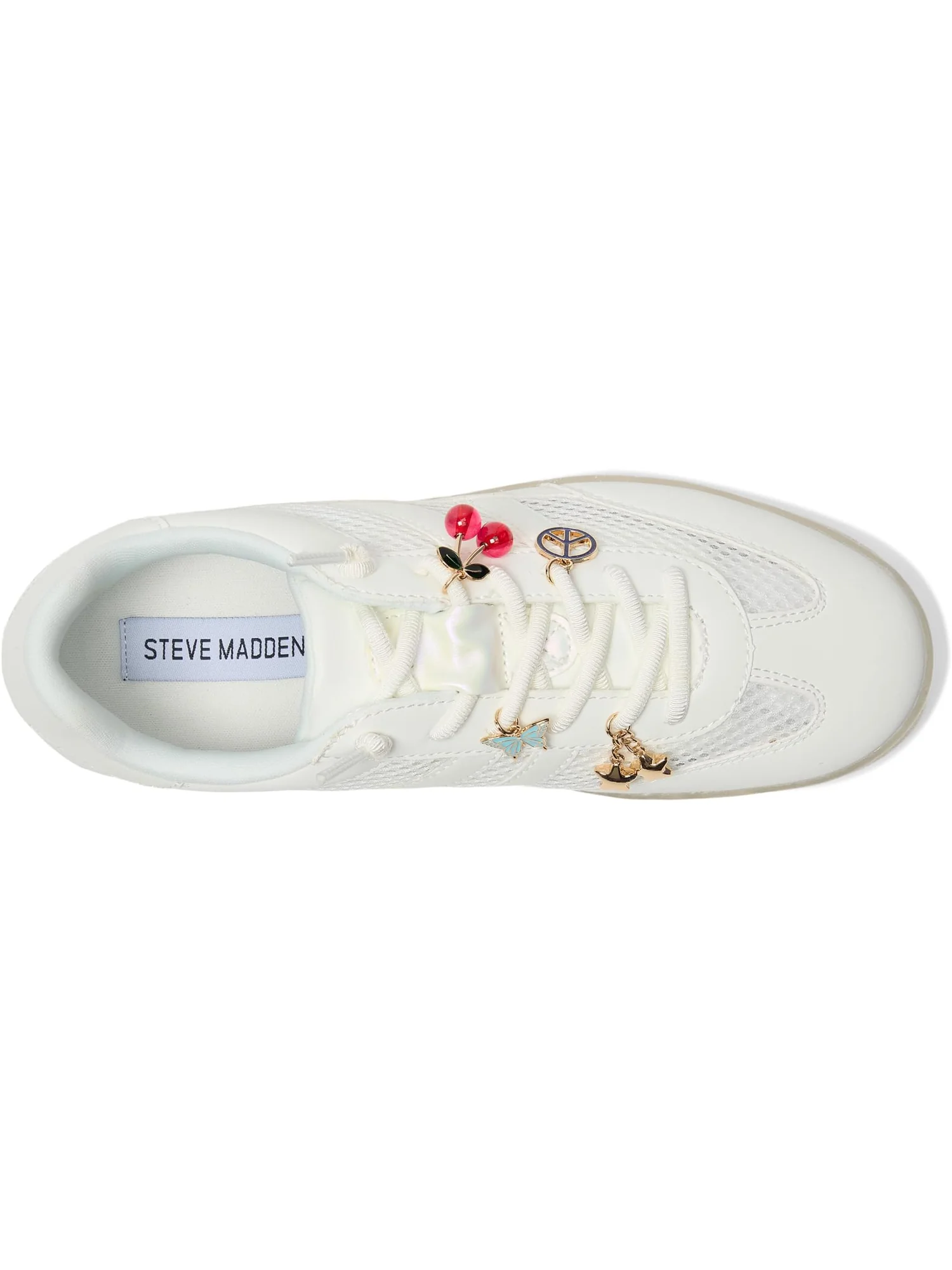 Кроссовки Steve Madden Kids Verdict — изображение 2 из 7, белый мульти