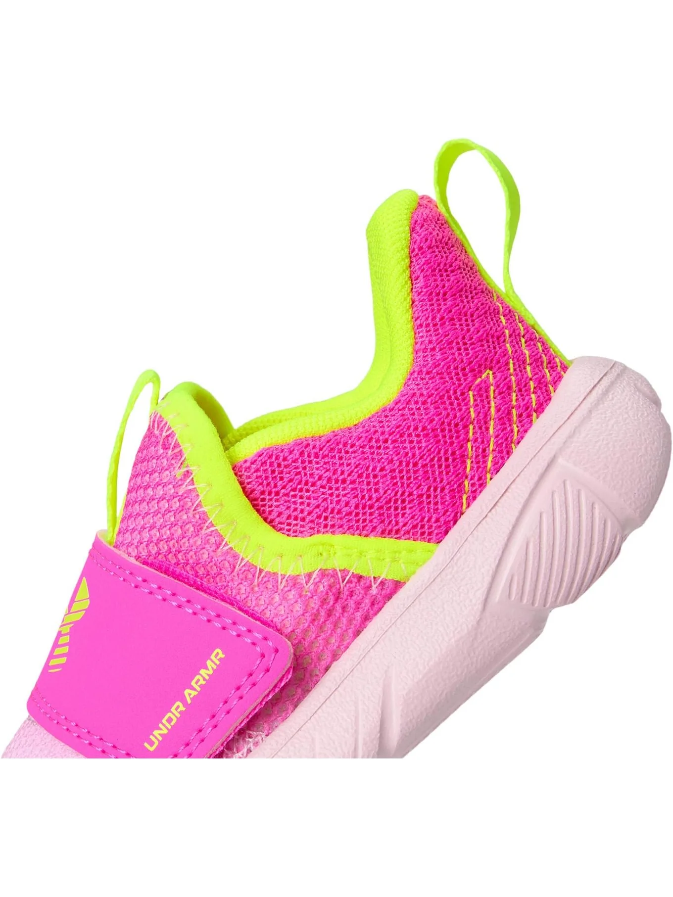 Кроссовки Under Armour Kids Flash — изображение 6 из 7, розовый/розовый/желтый