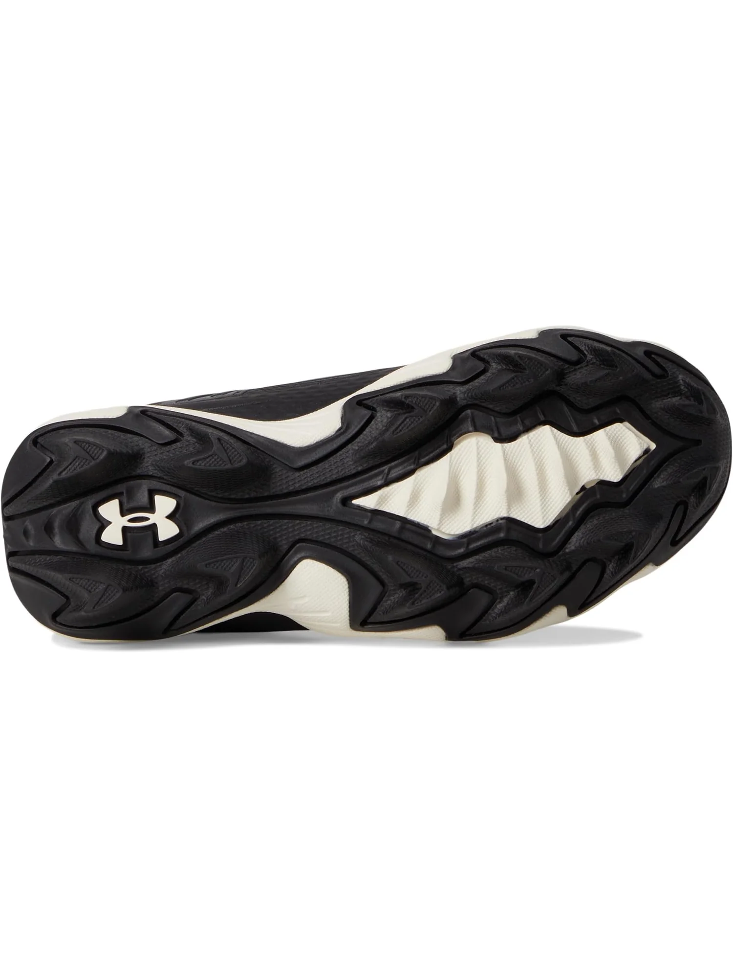 Кроссовки Under Armour Kids Glyde Sola Jr RM Softball Cleats — изображение 3 из 7, черный/белый/черный