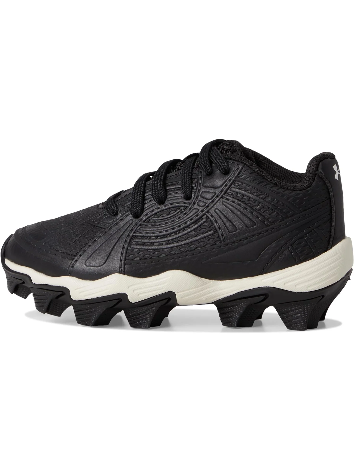 Кроссовки Under Armour Kids Glyde Sola Jr RM Softball Cleats — изображение 4 из 7, черный/белый/черный