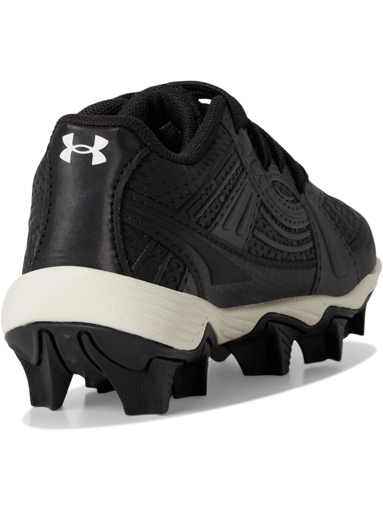 Кроссовки Under Armour Kids Glyde Sola Jr RM Softball Cleats — изображение 5 из 7, черный/белый/черный