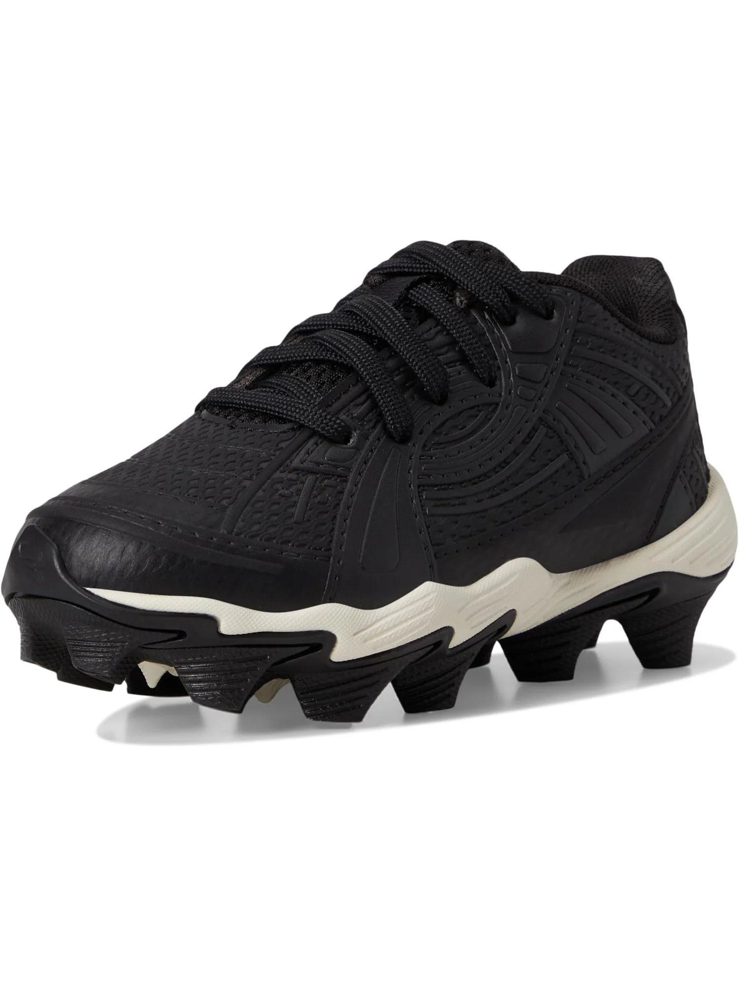 Кроссовки Under Armour Kids Glyde Sola Jr RM Softball Cleats — изображение 7 из 7, черный/белый/черный
