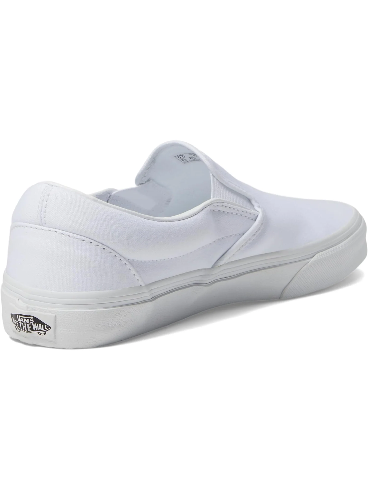Кроссовки Vans Classic Slip-On Wide — изображение 5 из 6, белый