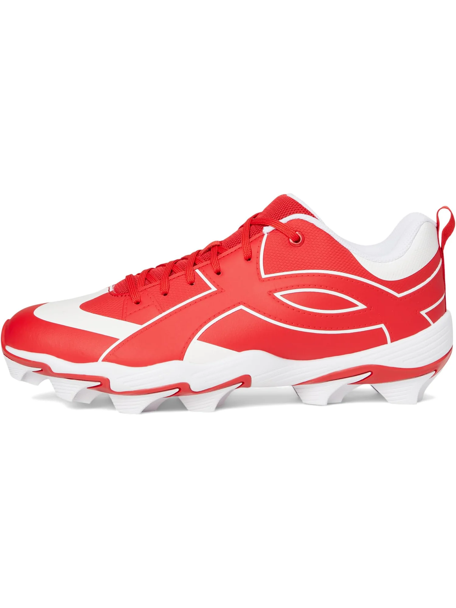 Кроссовки Under Armour Leadoff Icon Low RM Baseball Cleats — изображение 4 из 7, красный/белый/красный