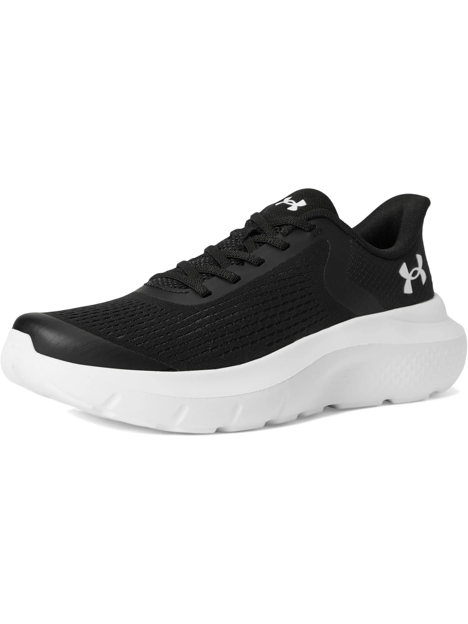 Кроссовки Under Armour Kids Rogue 4 Alternate Lace — изображение 7 из 7, черный/черный/белый