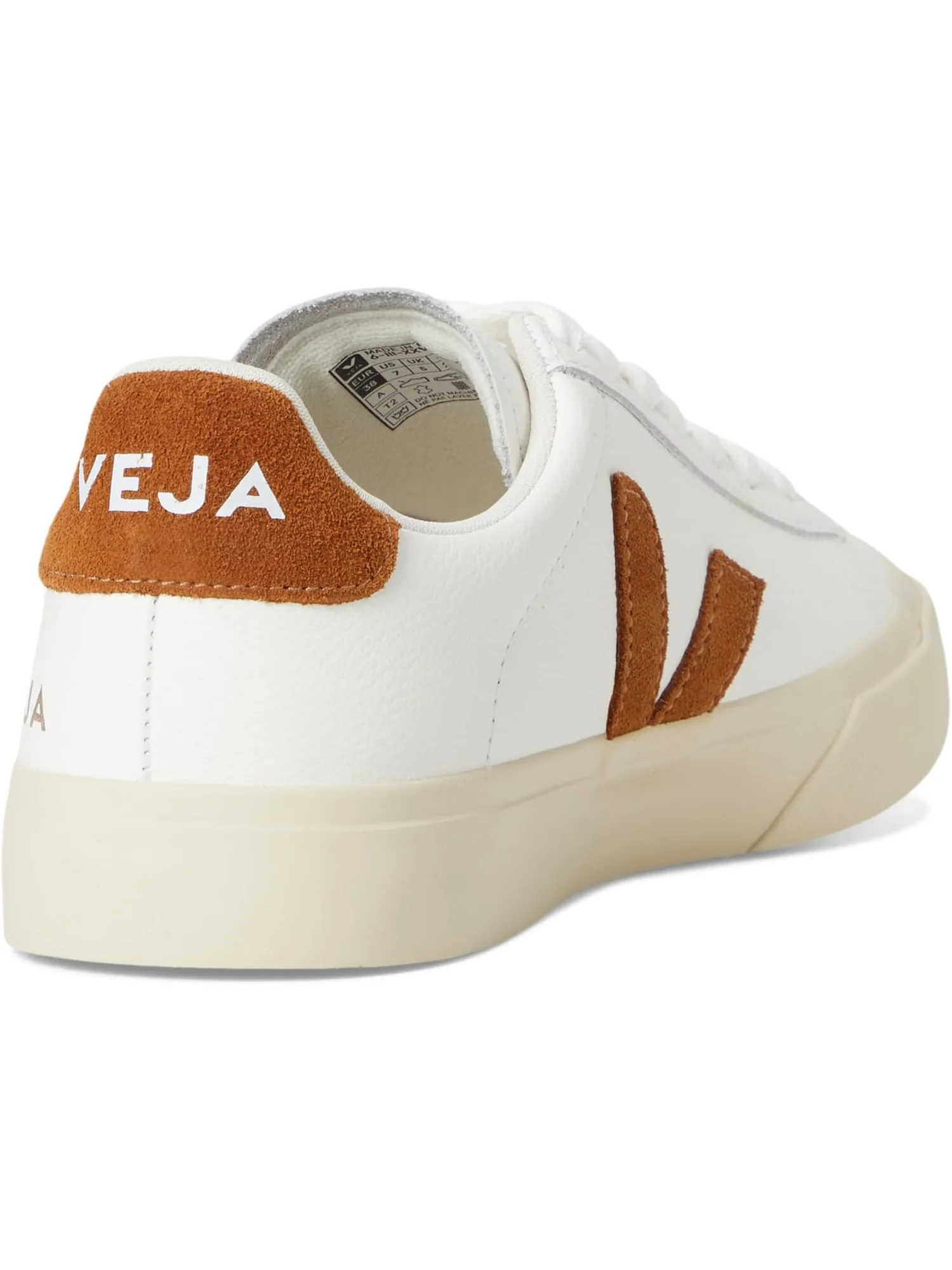 Кроссовки VEJA Campo — изображение 5 из 7, белый коньячный