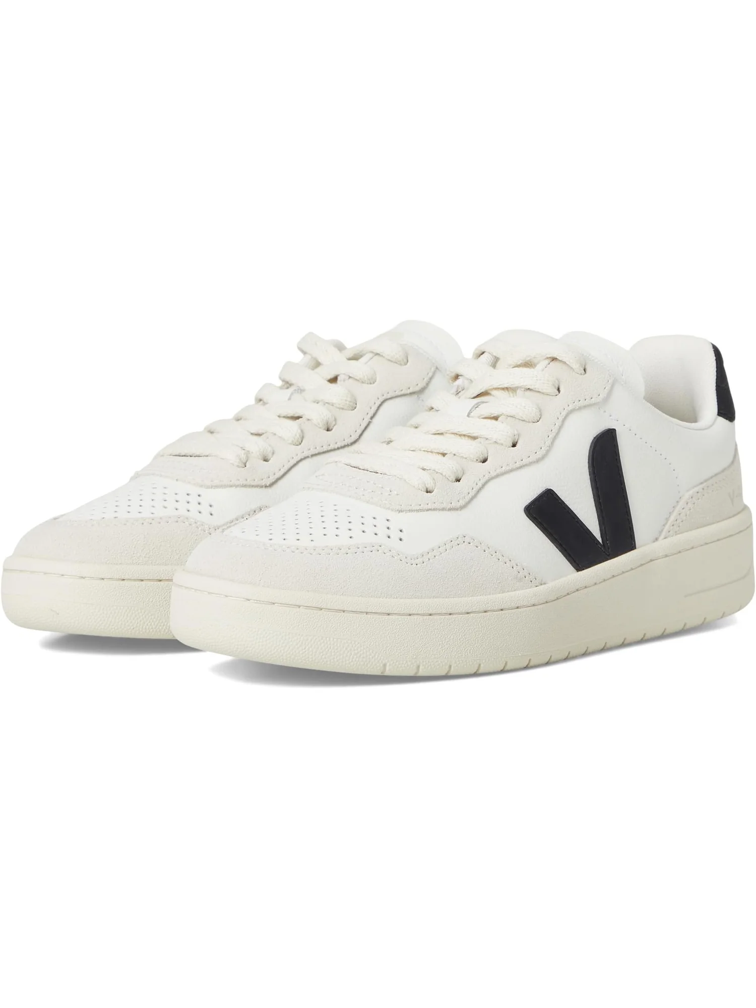 Кроссовки VEJA Women's V-90 — изображение 1 из 7, белый/черный