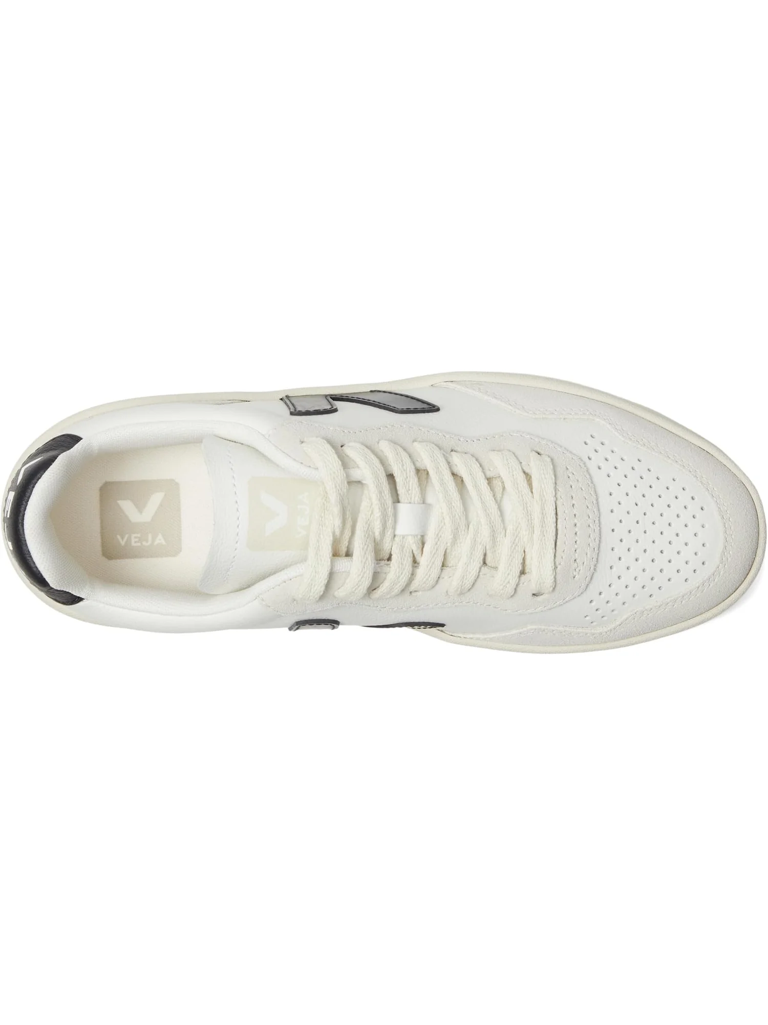 Кроссовки VEJA Women's V-90 — изображение 2 из 7, белый/черный