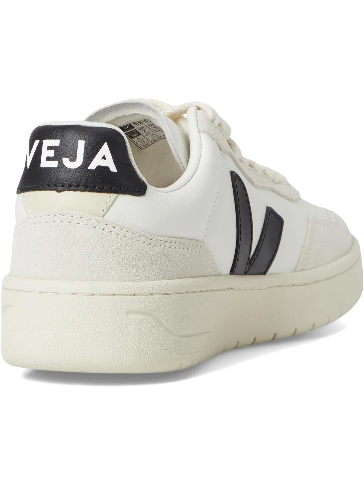 Кроссовки VEJA Women's V-90 — изображение 5 из 7, белый/черный