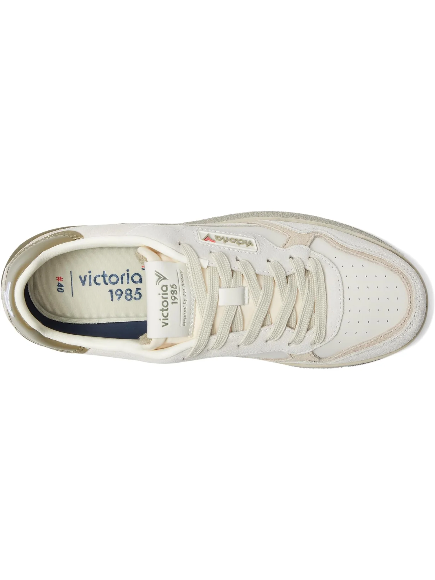 Кроссовки victoria C-80 Leather Urban — изображение 2 из 7, крема