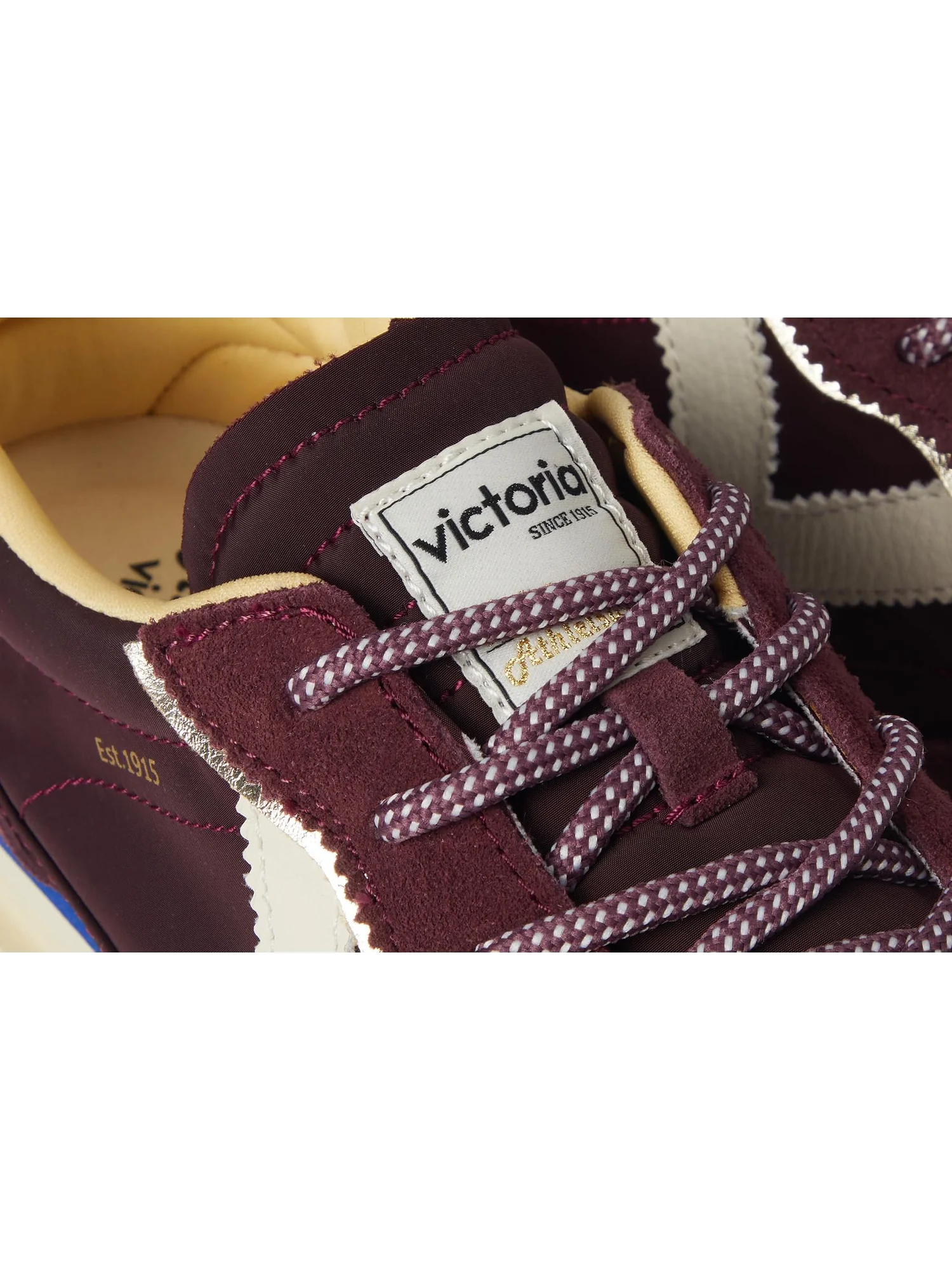 Кроссовки victoria Saturno Suede & Nylon — изображение 6 из 7, бордо