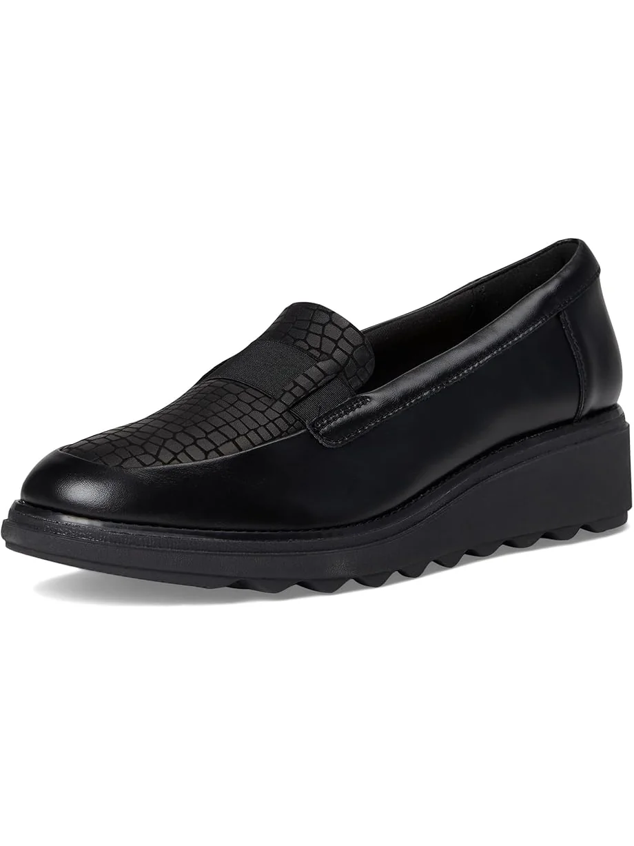 Женские лоферы Clarks Sharon Pace — изображение 7 из 7, черный