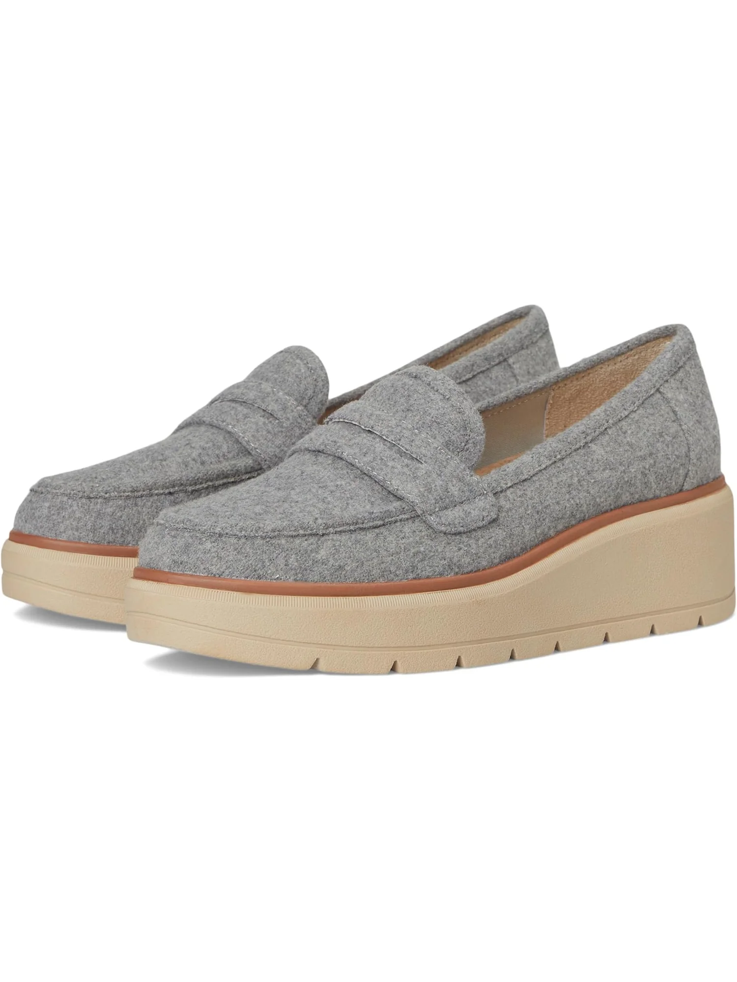 Лоферы Dr. Scholl's Nice Day Max Loafer/Moc Shoes — изображение 1 из 7, светлый серый