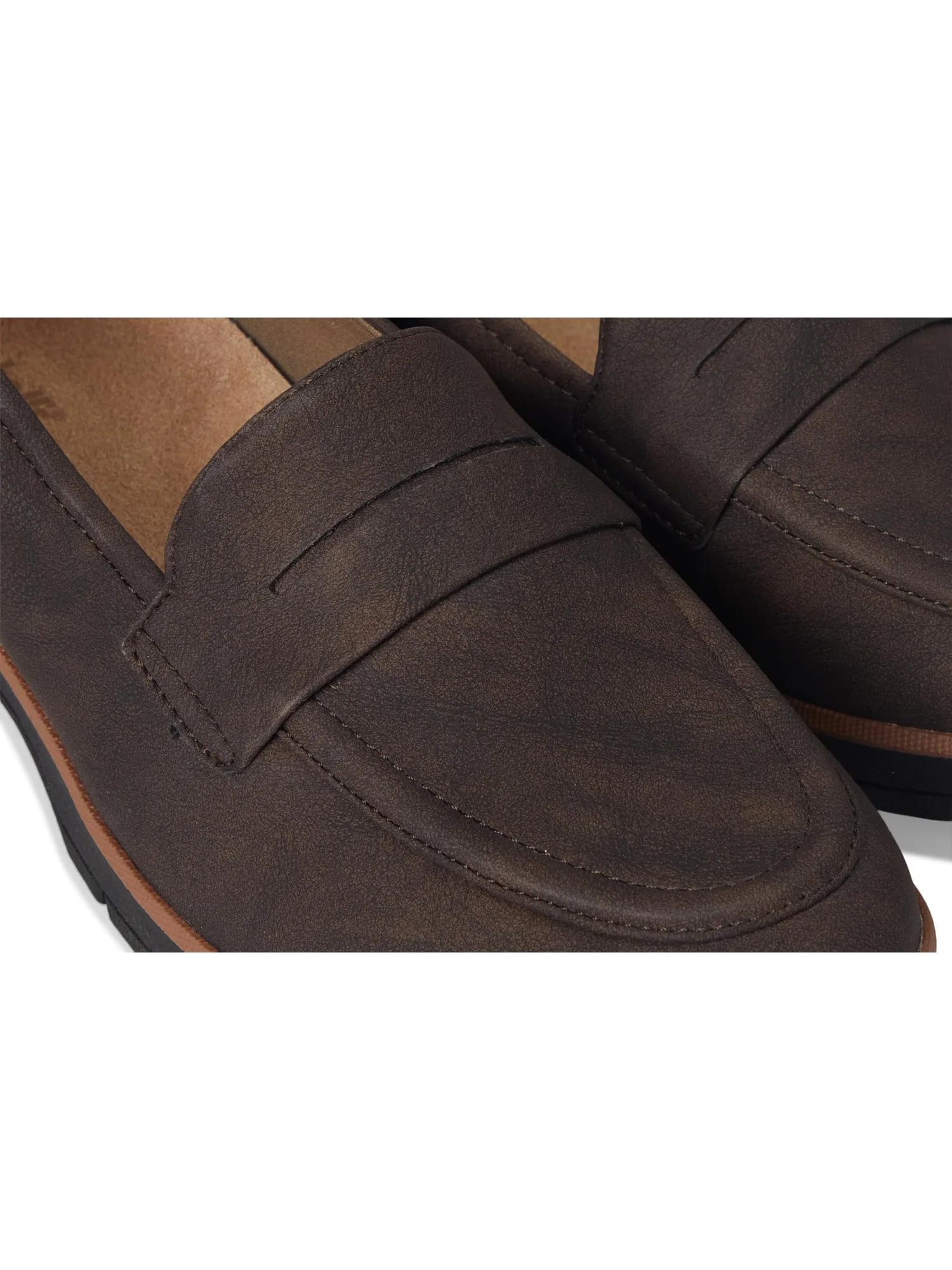 Лоферы Dr. Scholl's Women's Nice Day Loafer/Moc Shoes — изображение 6 из 7, коричневый