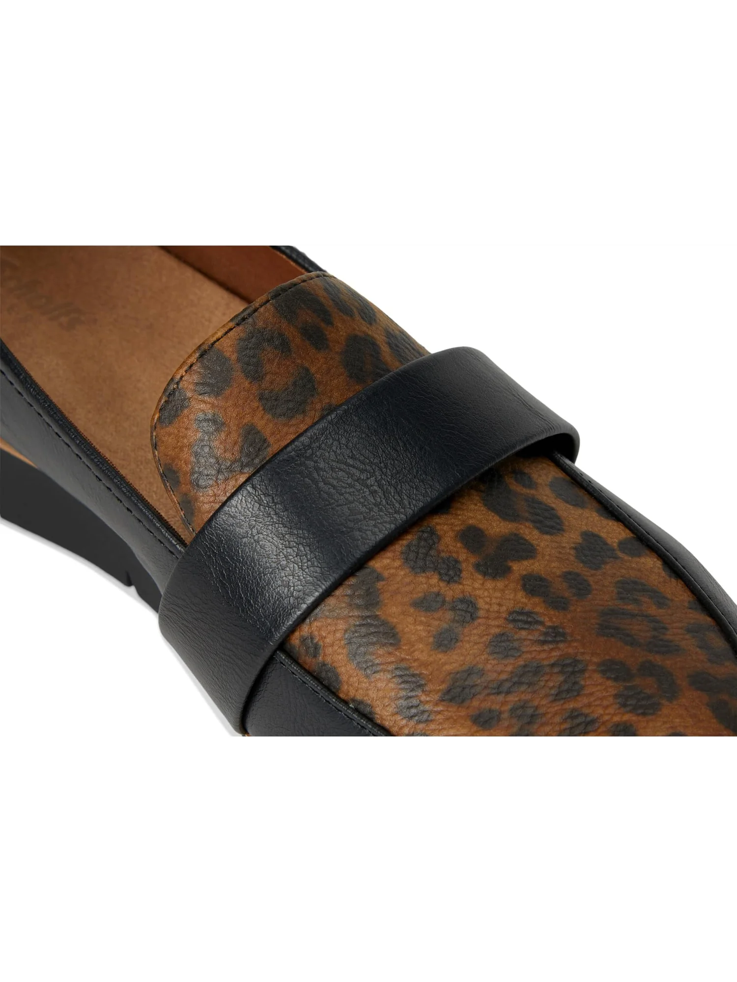 Лоферы Dr. Scholl's Webster Loafer/Moc Shoes — изображение 6 из 7, черный/черный коричневый