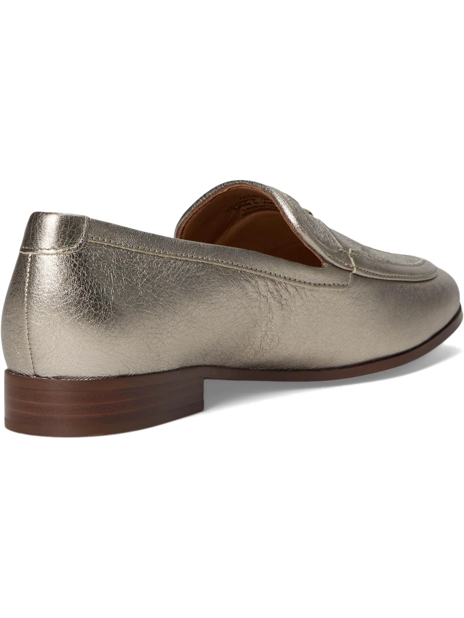 Лоферы Johnston & Murphy Ali Woven Loafer — изображение 5 из 7, золотистый металлик