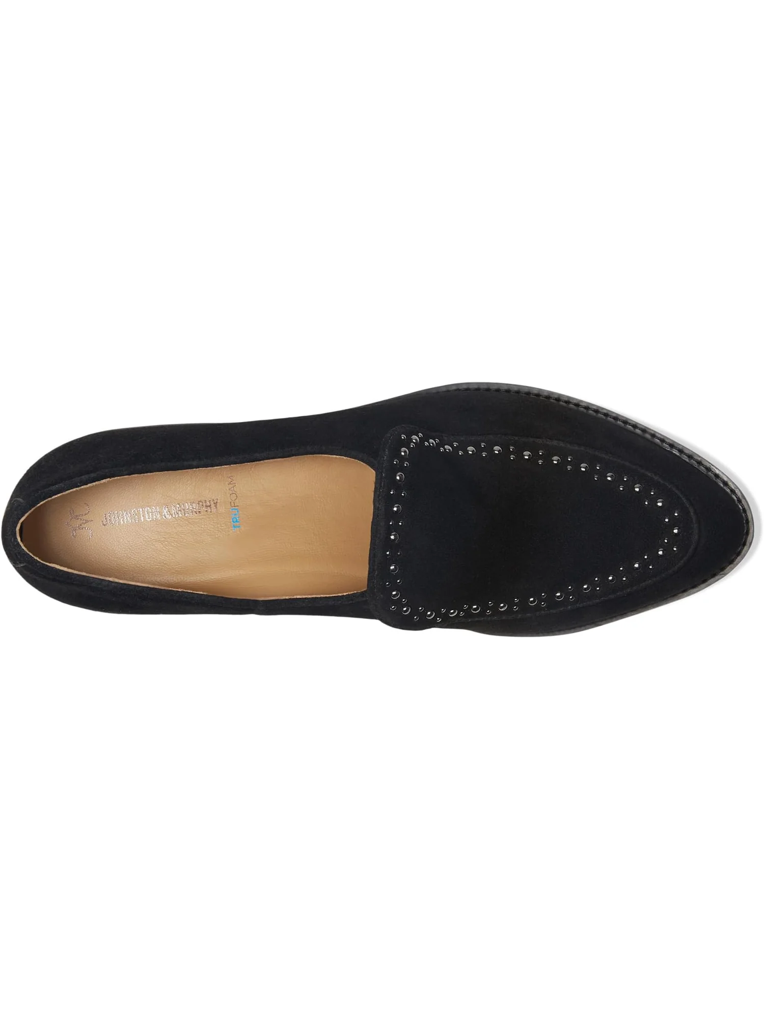 Лоферы Johnston & Murphy Ulyssa Studded Loafer — изображение 2 из 7, черный