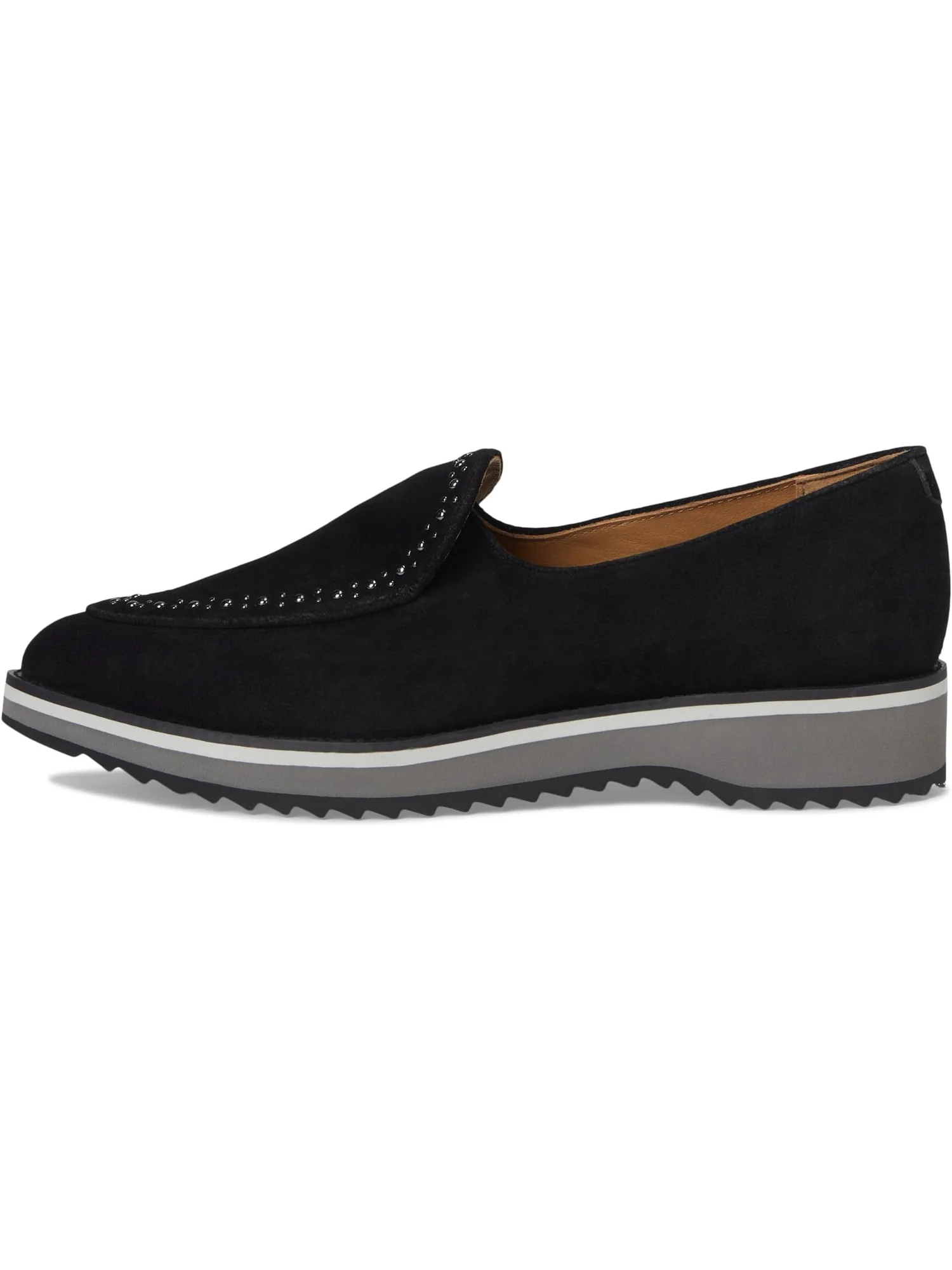 Лоферы Johnston & Murphy Ulyssa Studded Loafer — изображение 4 из 7, черный