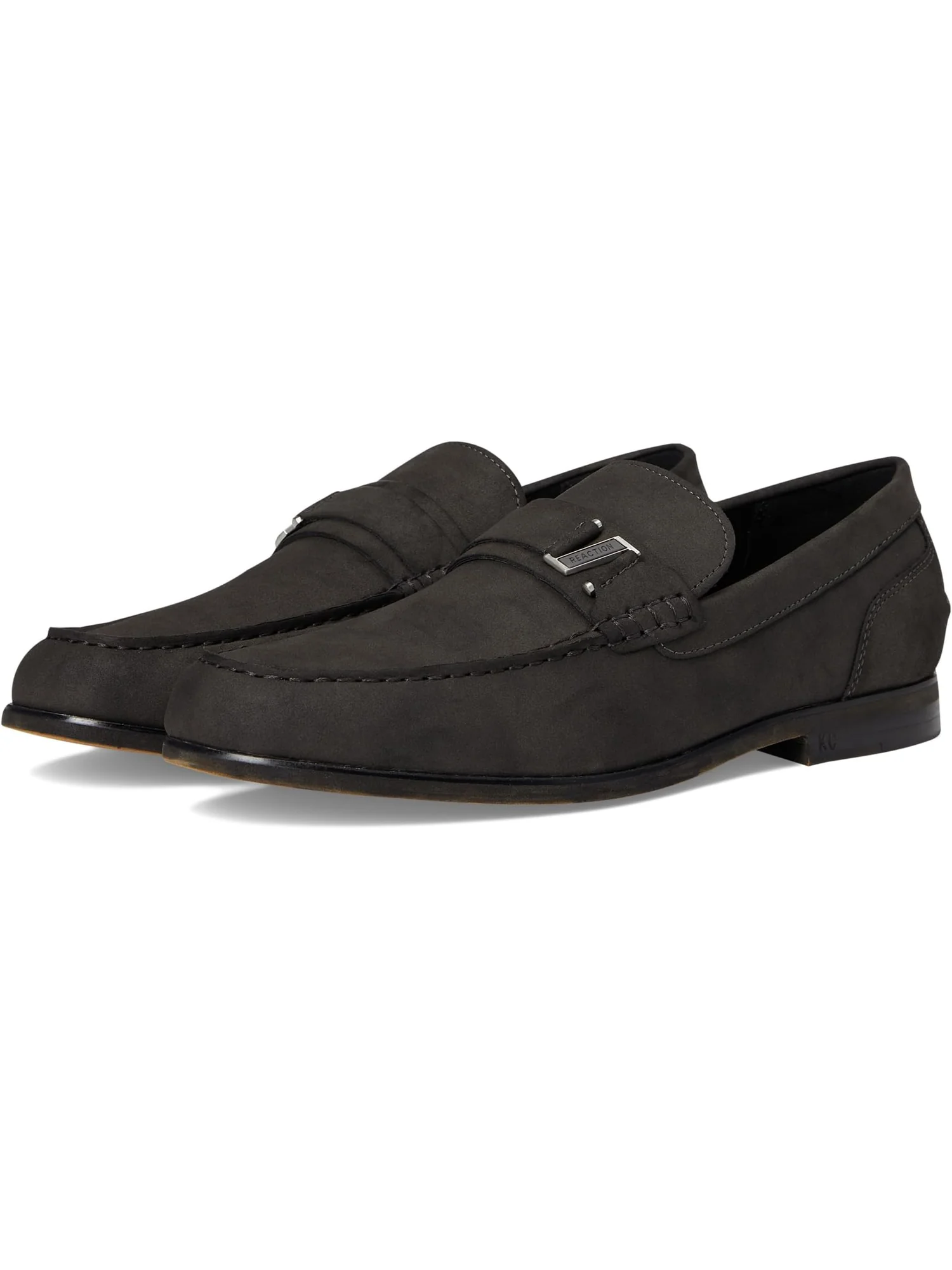 Лоферы Kenneth Cole Estate Belt Oxford — серый