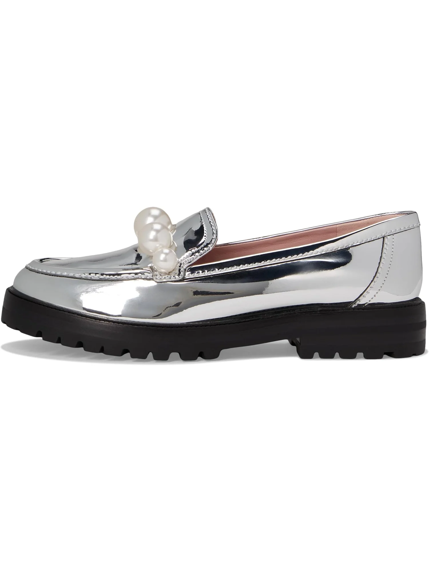 Лоферы Kate Spade New York Posh Pearl Loafer — изображение 4 из 7, серебряный