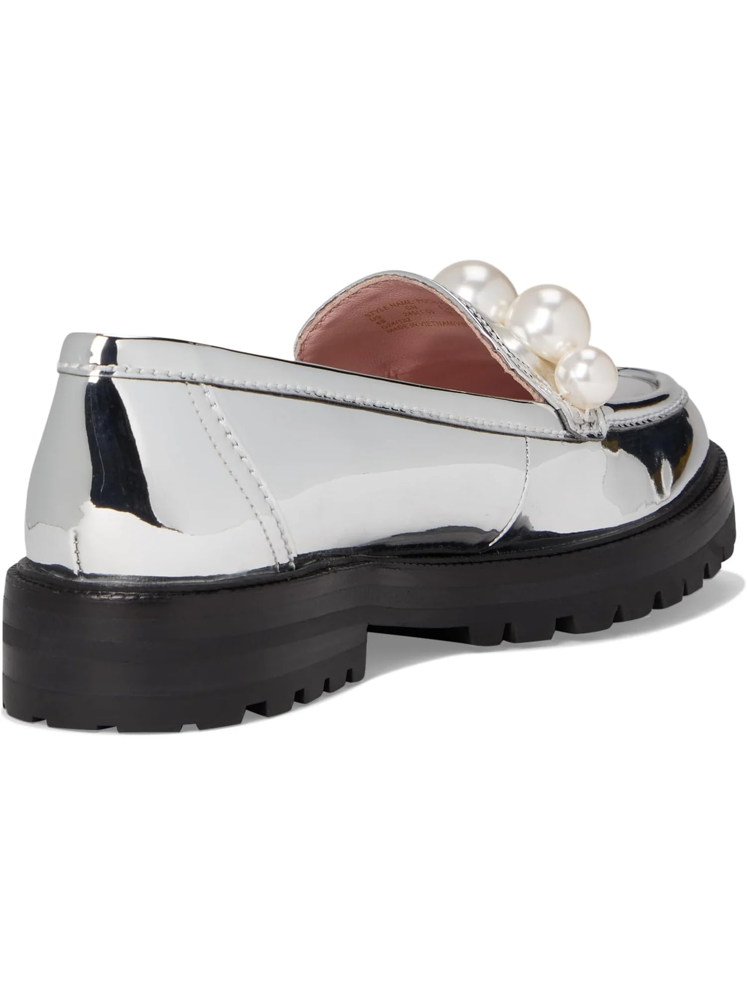 Лоферы Kate Spade New York Posh Pearl Loafer — изображение 5 из 7, серебряный