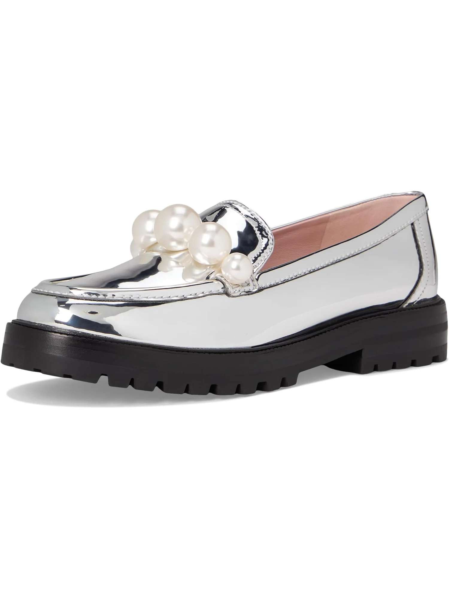 Лоферы Kate Spade New York Posh Pearl Loafer — изображение 7 из 7, серебряный