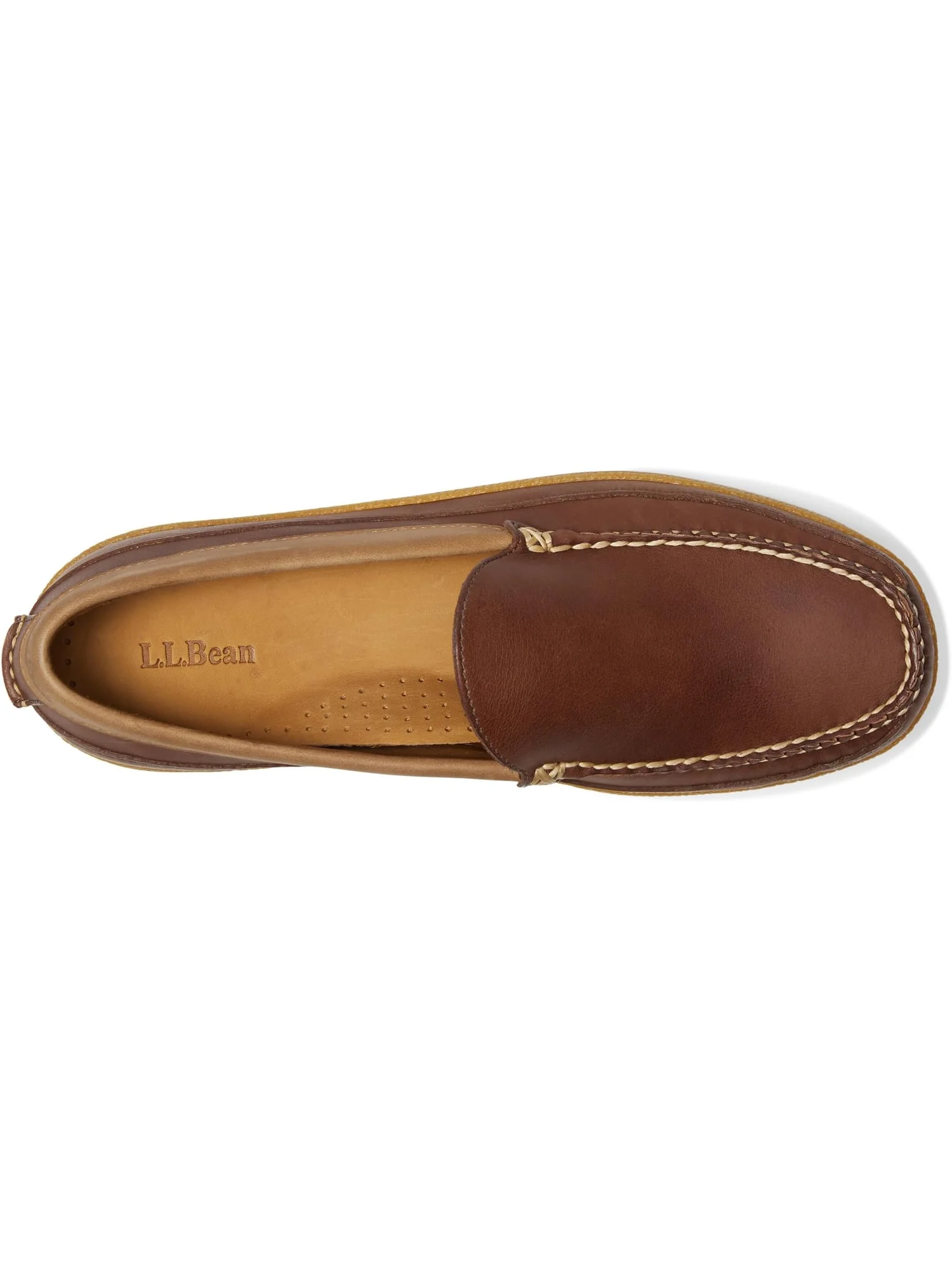 Лоферы L.L.Bean Lodge Moc Vibram Slippers — изображение 2 из 7, коричневый