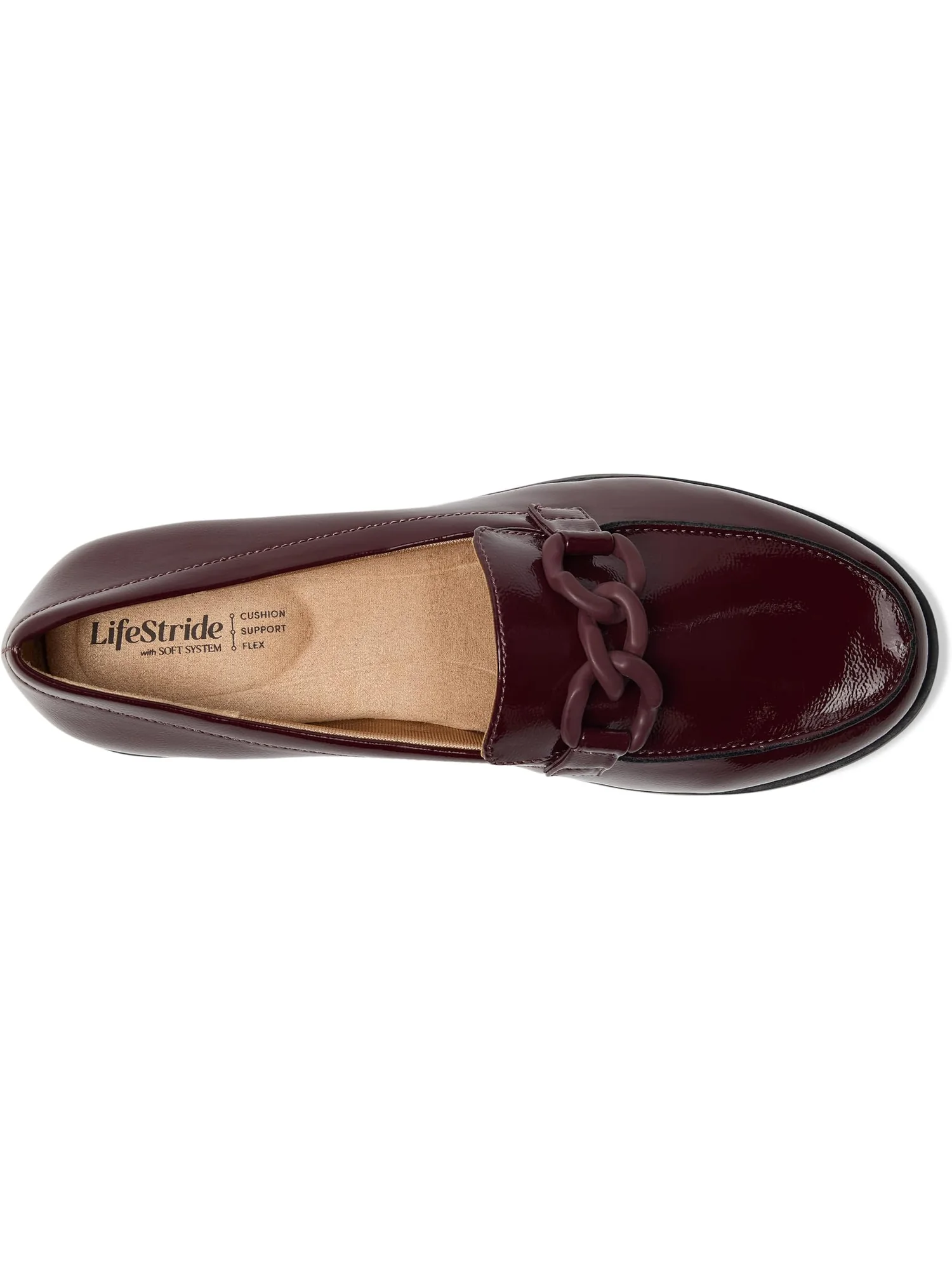 Лоферы LifeStride London 2 Loafers — изображение 2 из 7, винный