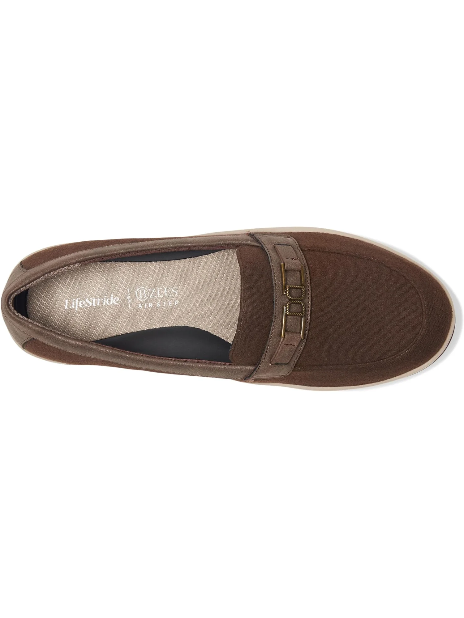 Лоферы LifeStride Women's Daydream Loafer/Moc Shoes — изображение 2 из 7, шоколадный