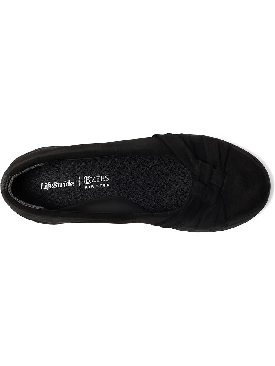 Женские лоферы LifeStride Glamour Ballerina/Skimmer — изображение 2 из 7, черный