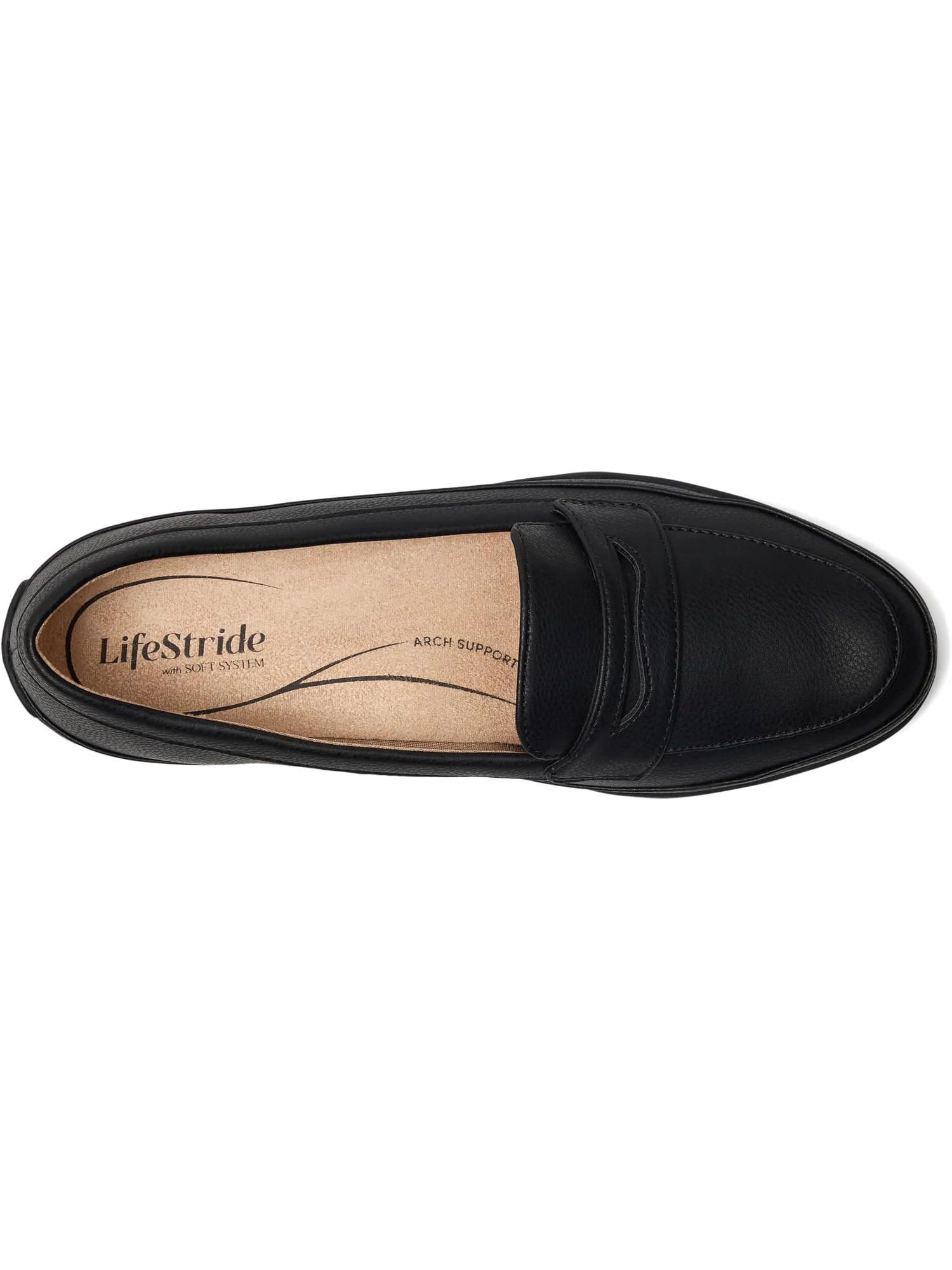 Лоферы LifeStride Malta Loafer/Moc Shoes — изображение 2 из 7, черный
