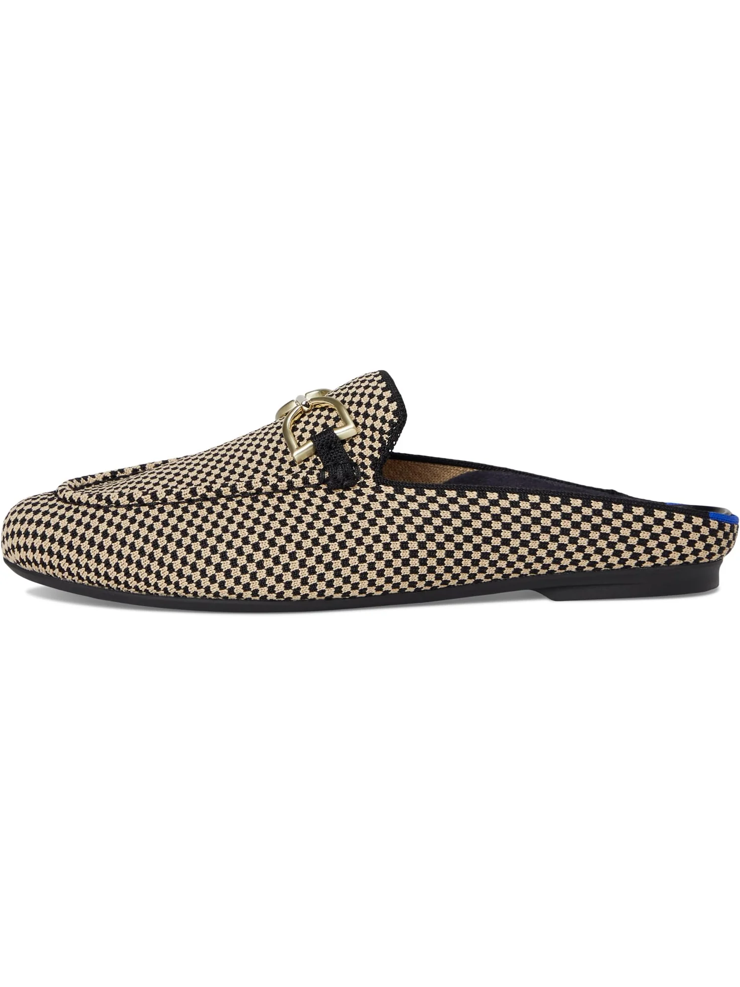 Лоферы Rothy's The Double Bit Loafer Mule, цвет Classic Micro Check — изображение 4 из 7