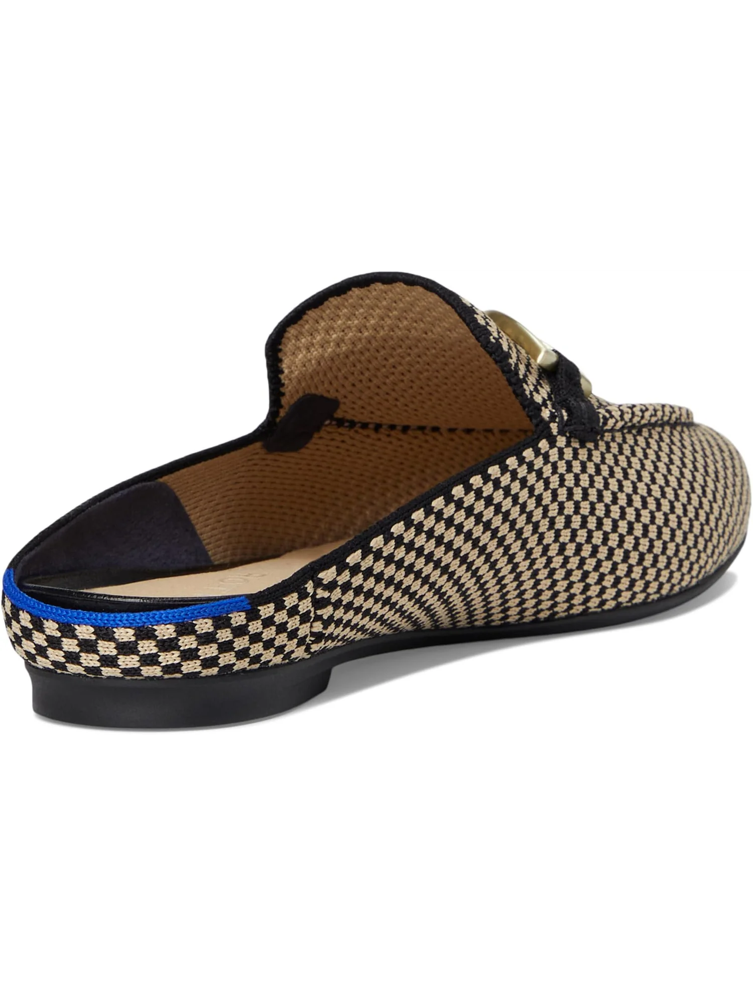 Лоферы Rothy's The Double Bit Loafer Mule, цвет Classic Micro Check — изображение 5 из 7