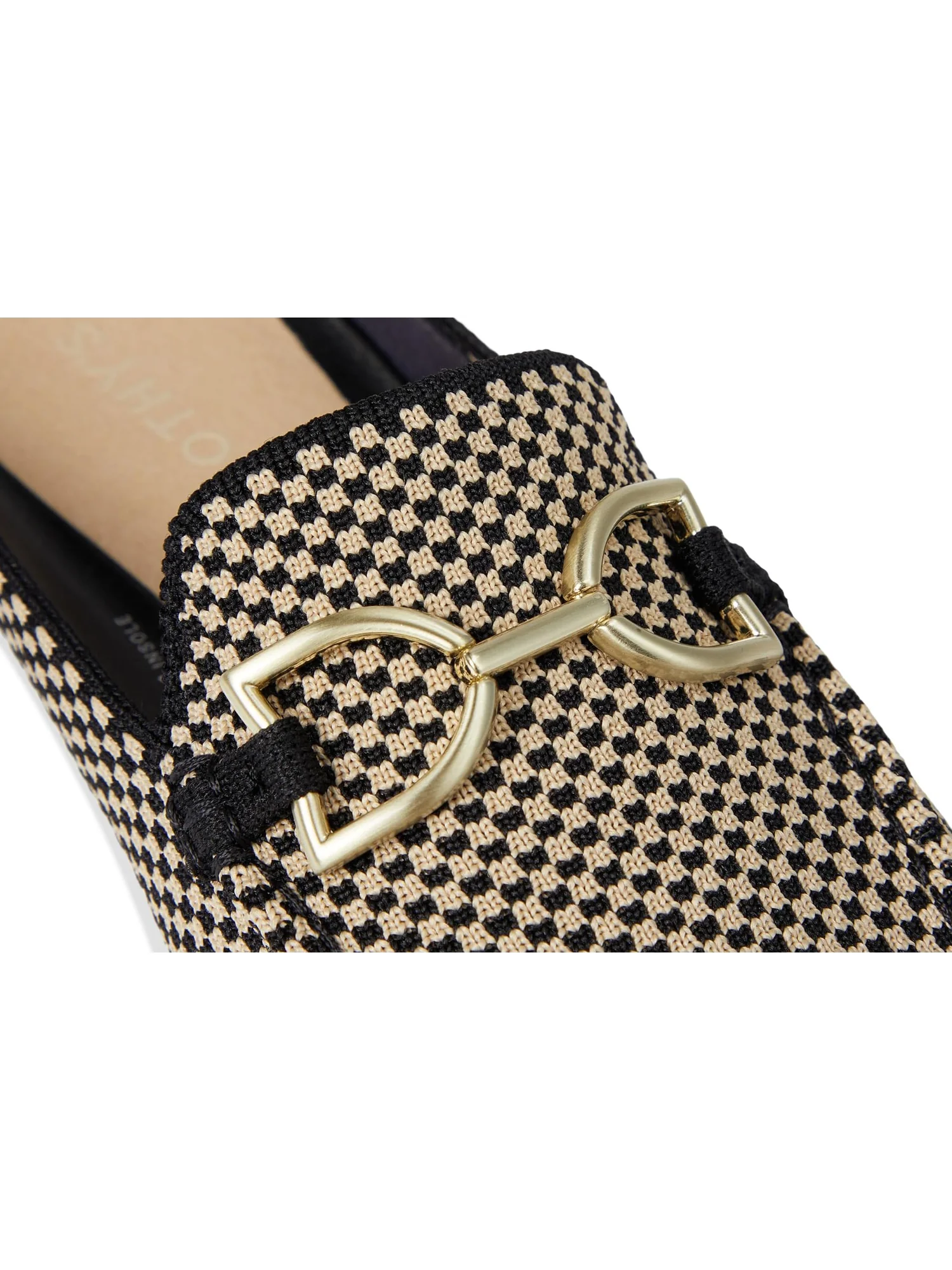 Лоферы Rothy's The Double Bit Loafer Mule, цвет Classic Micro Check — изображение 6 из 7